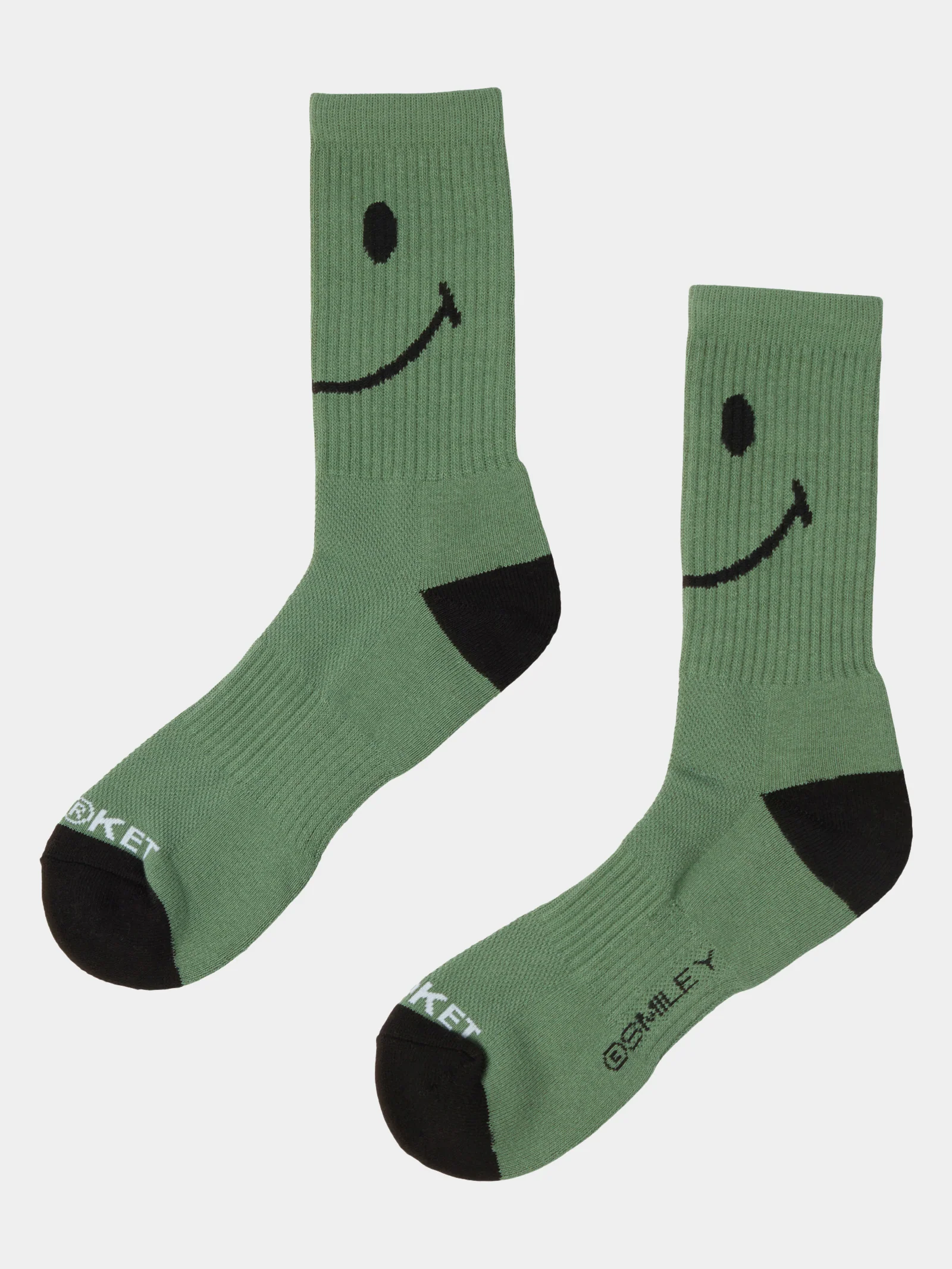 1 Pair of Smiley Crew Socks
