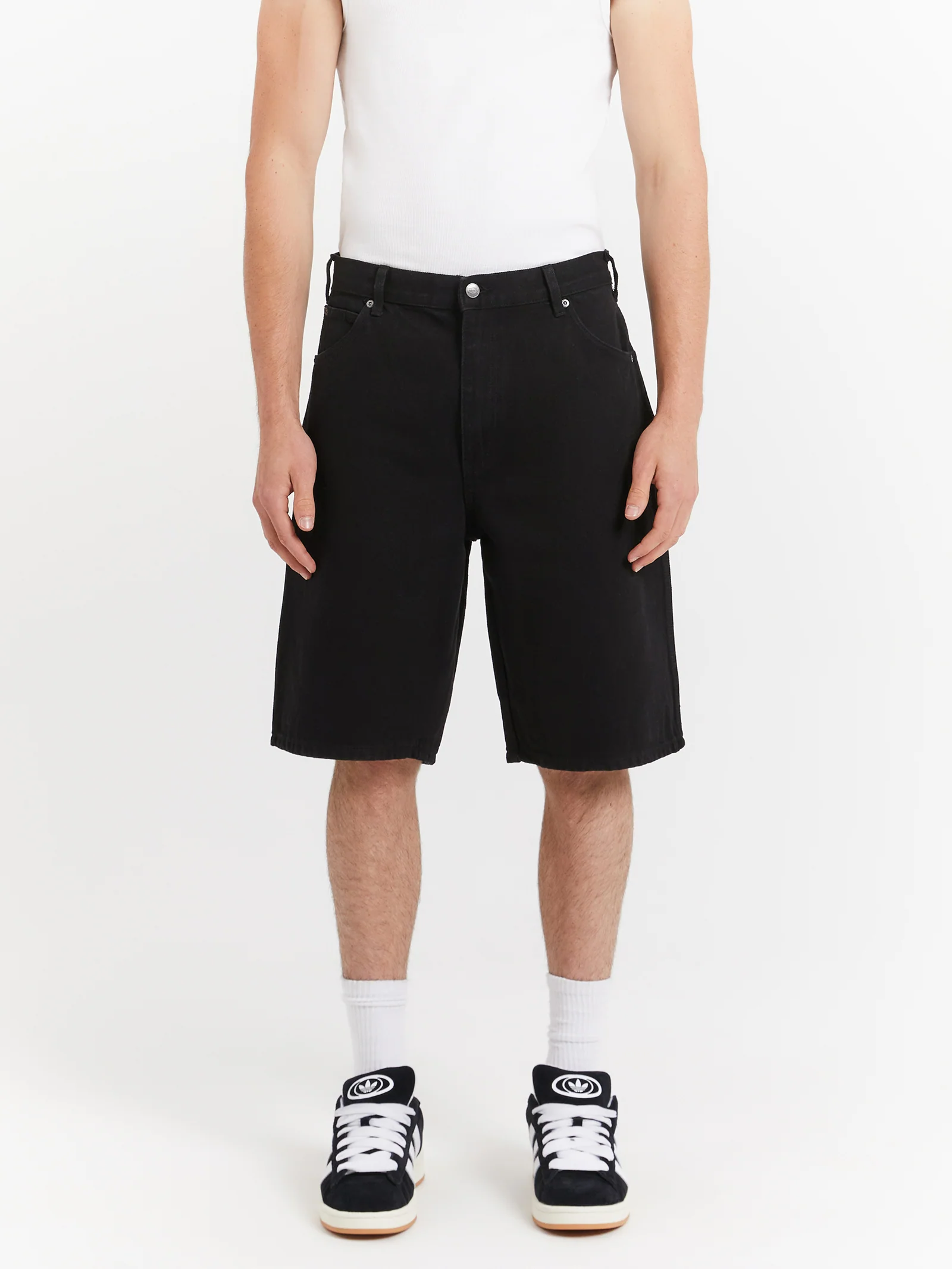 11" Relaxed Fit Denim Shorts