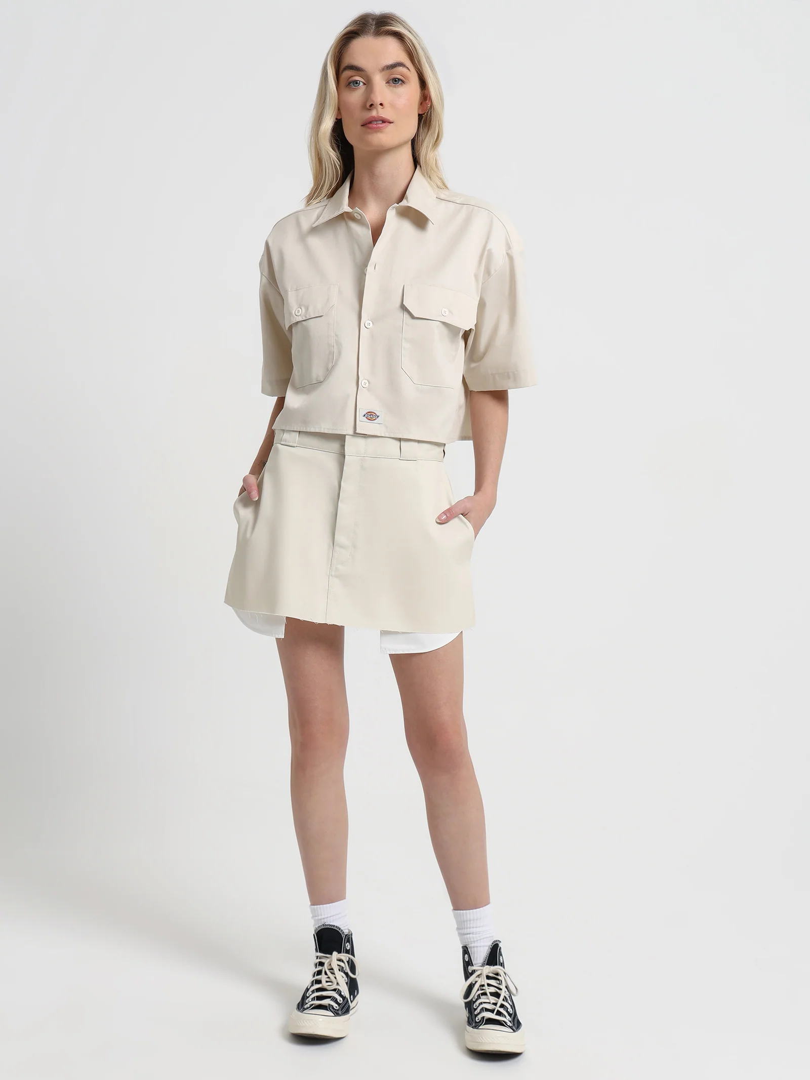 1574 Cropped Shirt - Image 2