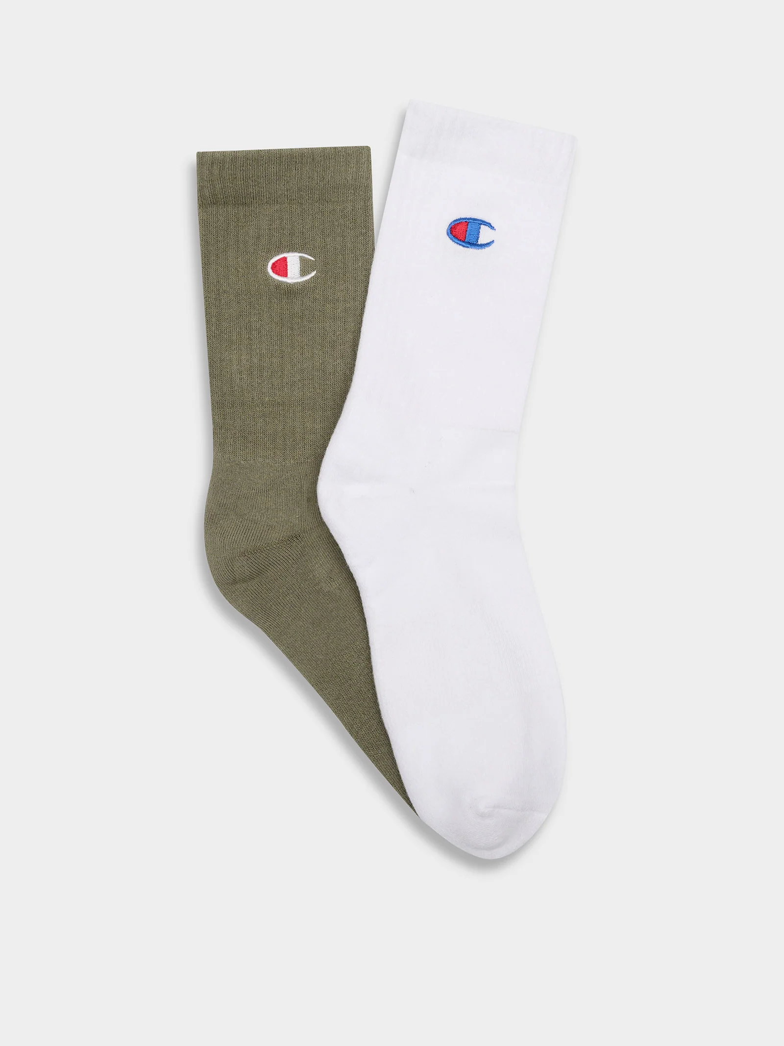 2 Pairs of C Logo Crew Socks