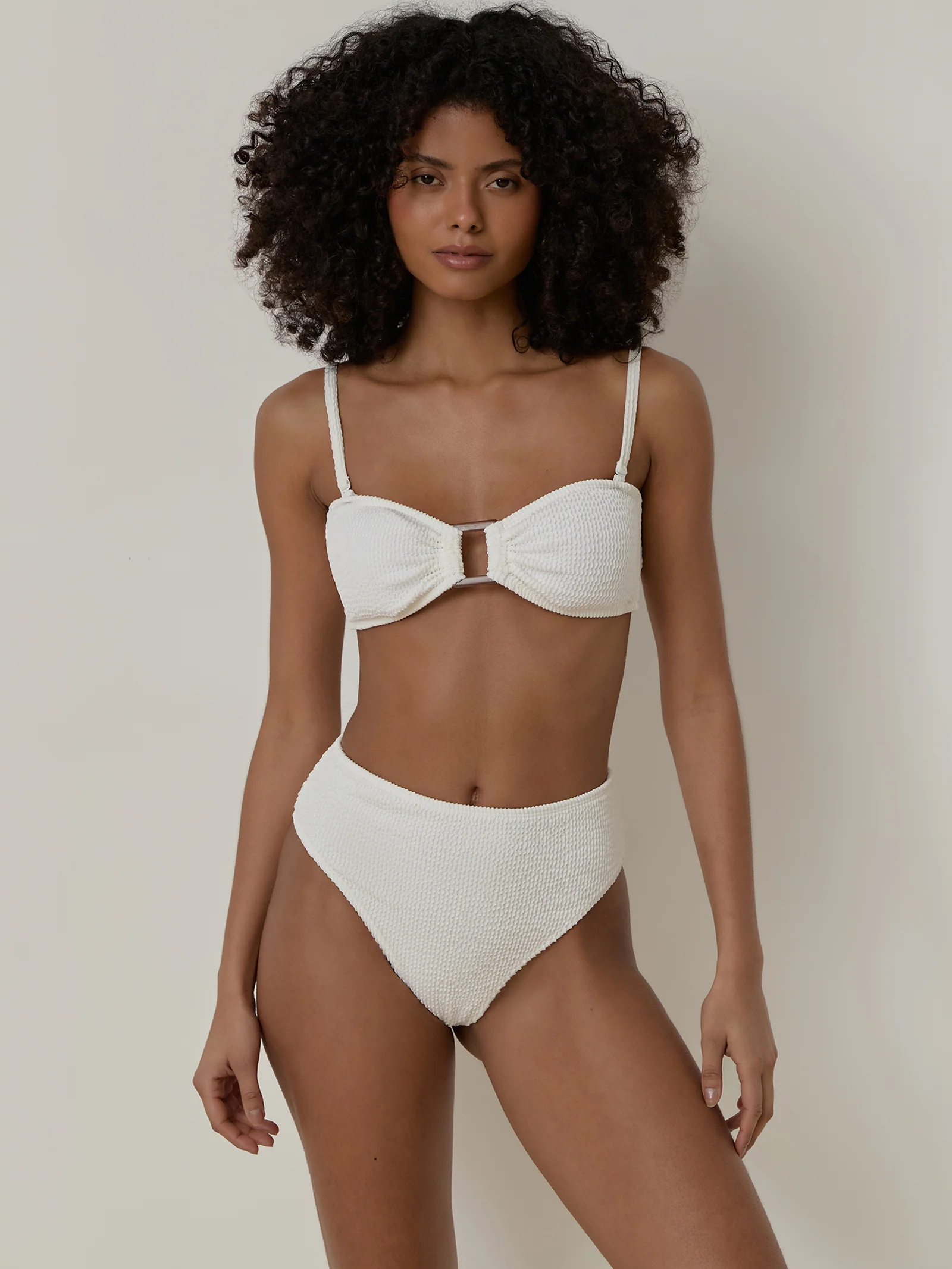 Lulu Bikini Bottom - White