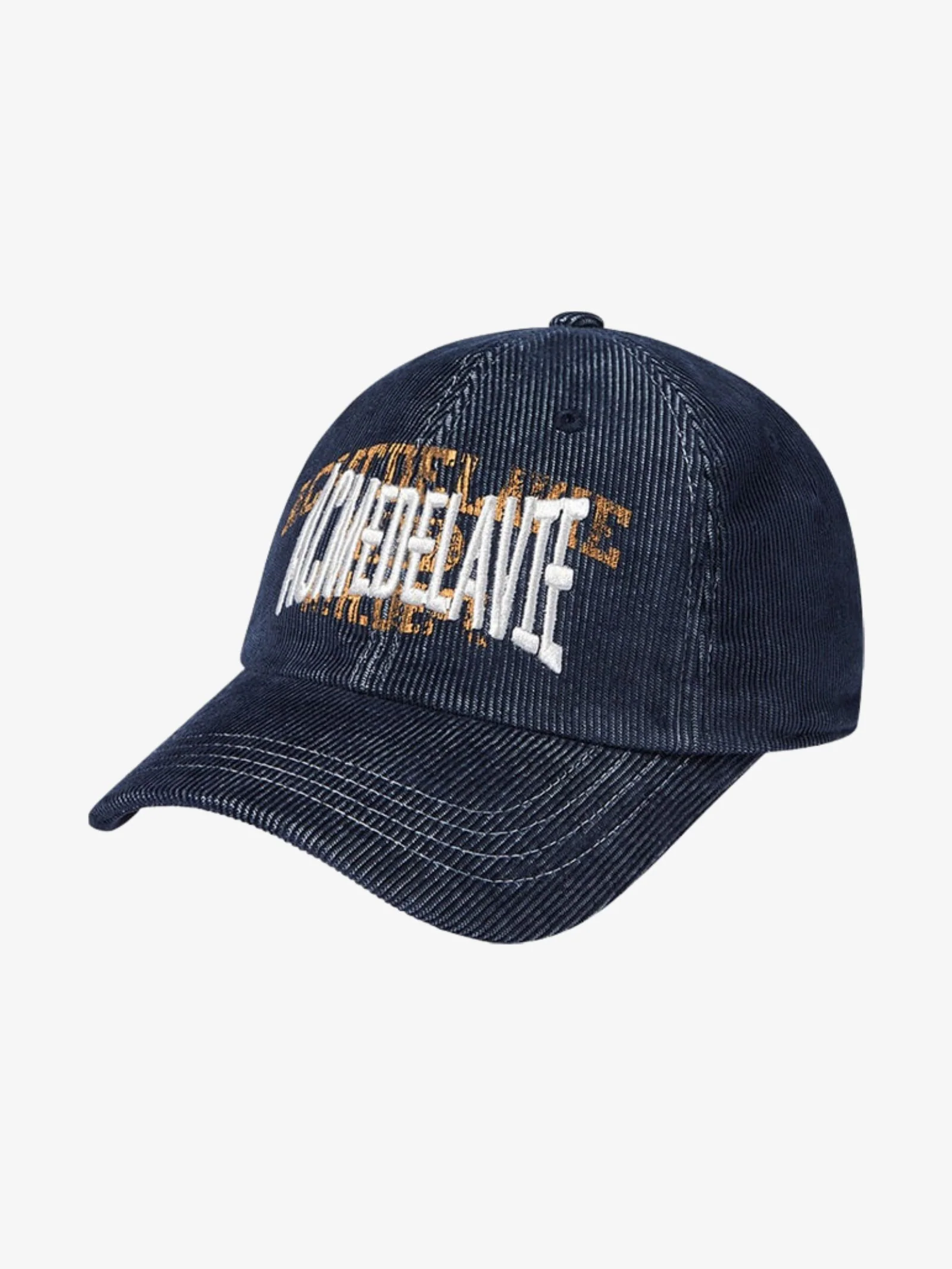 Corduroy Stitch Point Ballcap