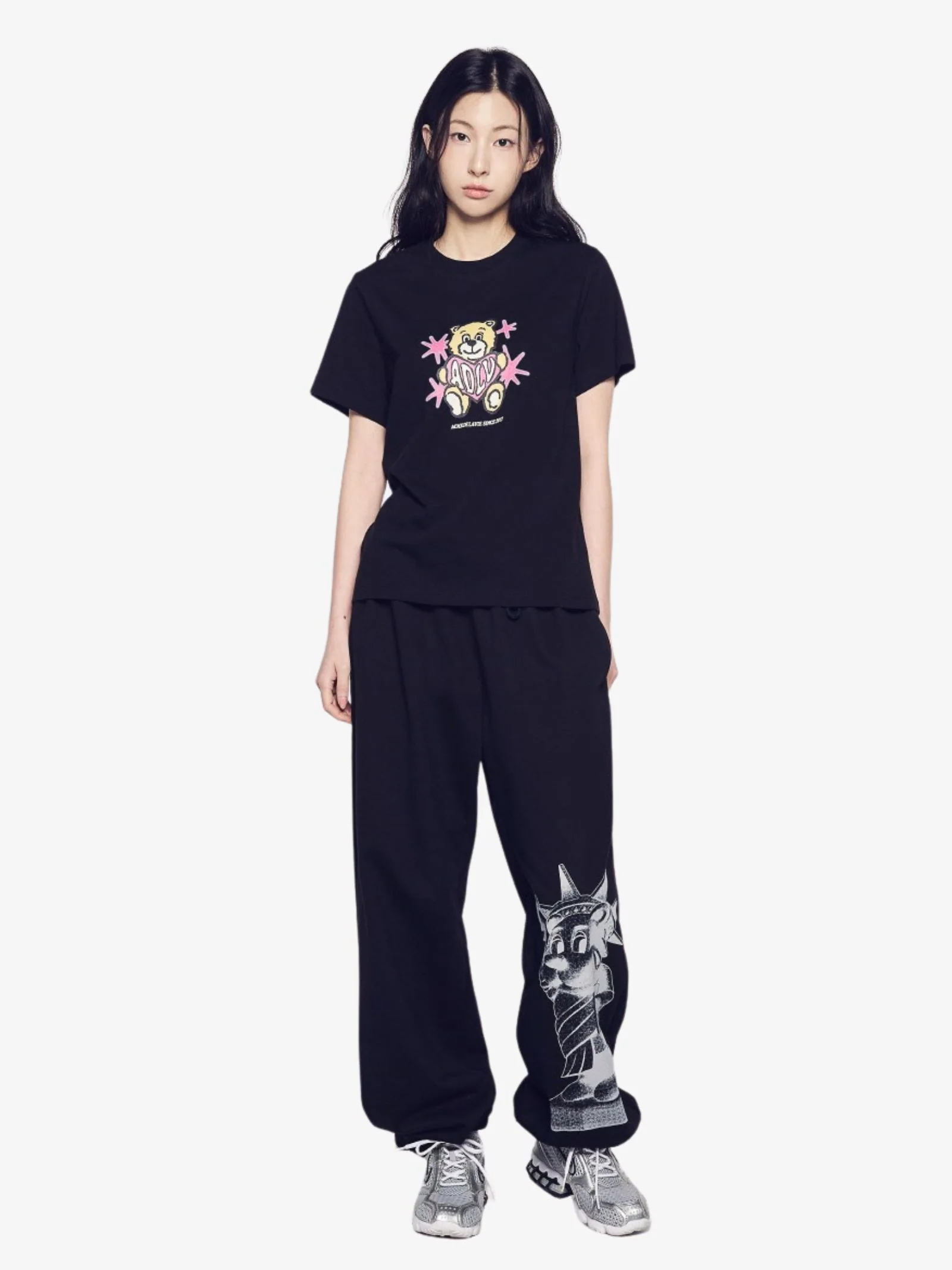 Women's Ac Bear Heart T-Shirt