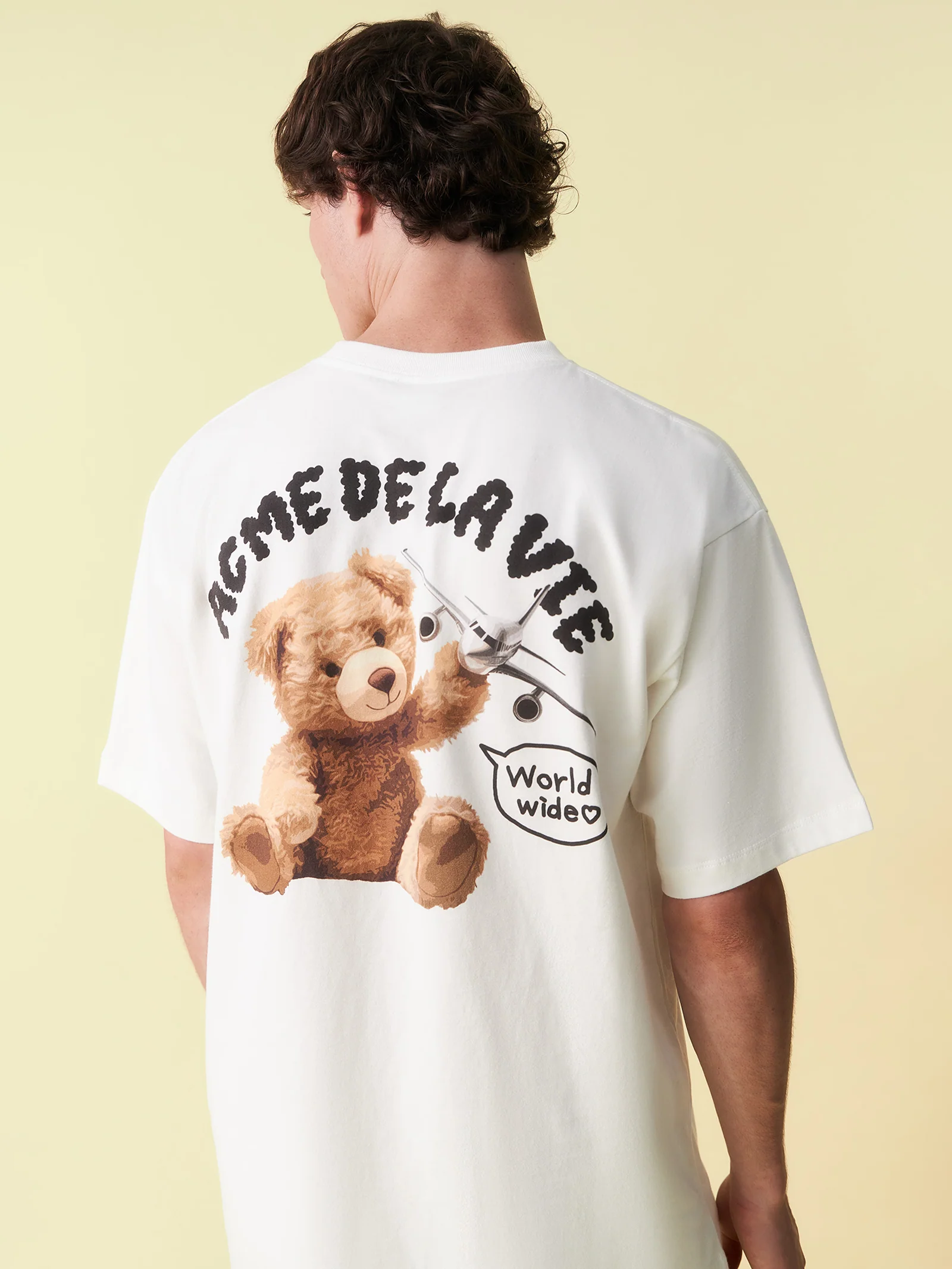 World Wide Airplane Bear Tee