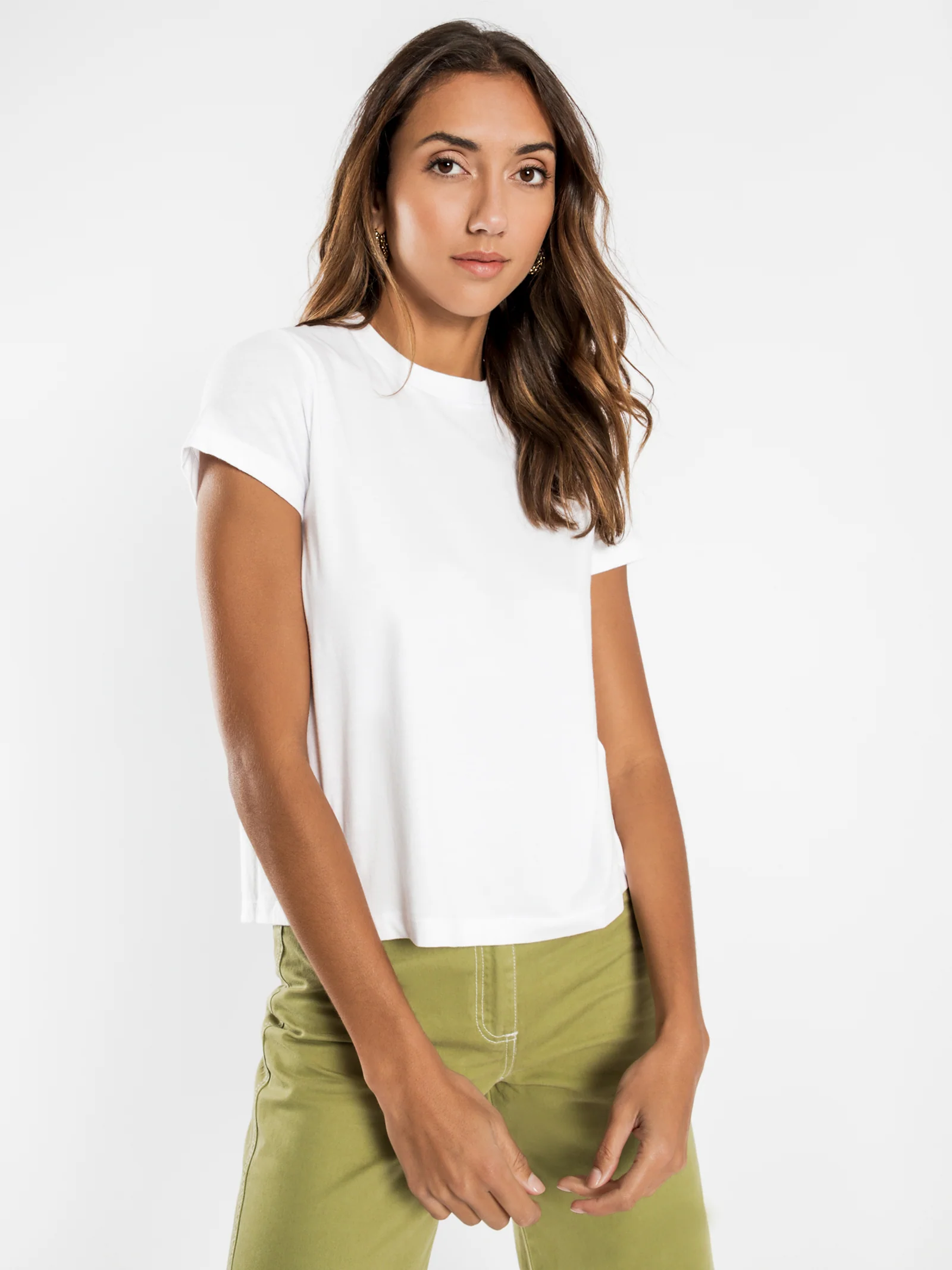 Ainsley Button Back T-Shirt