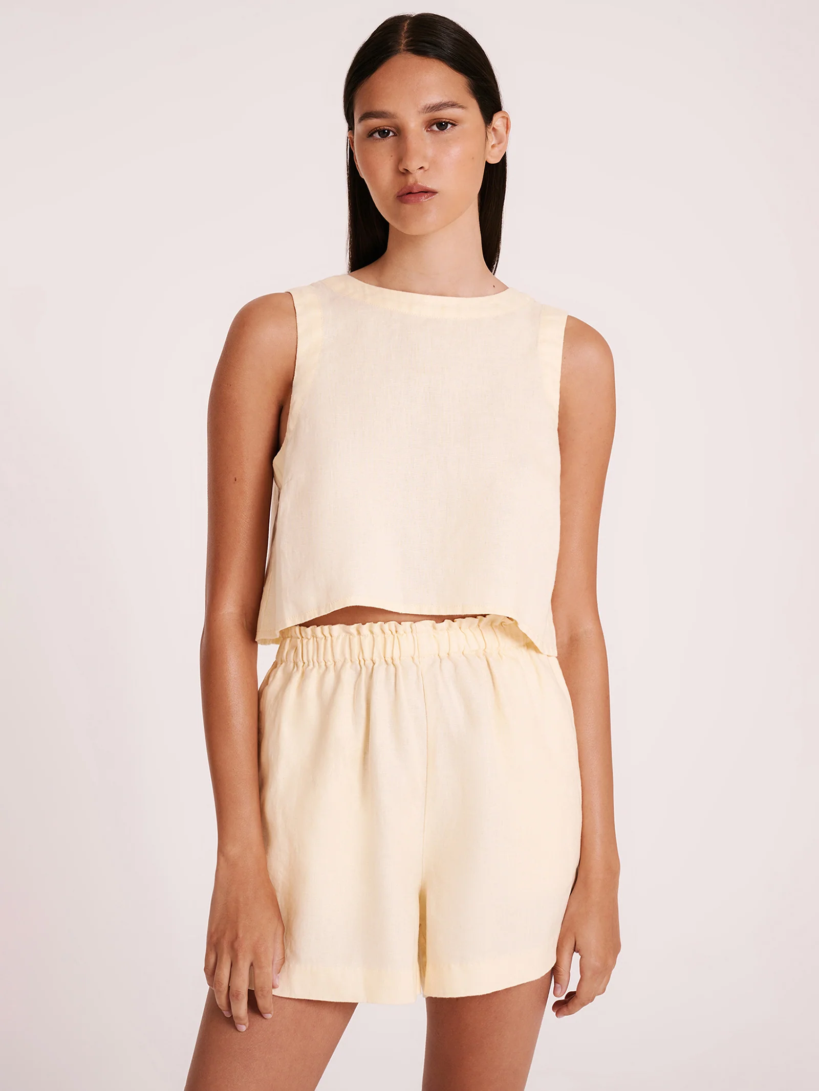 Amani Linen Top