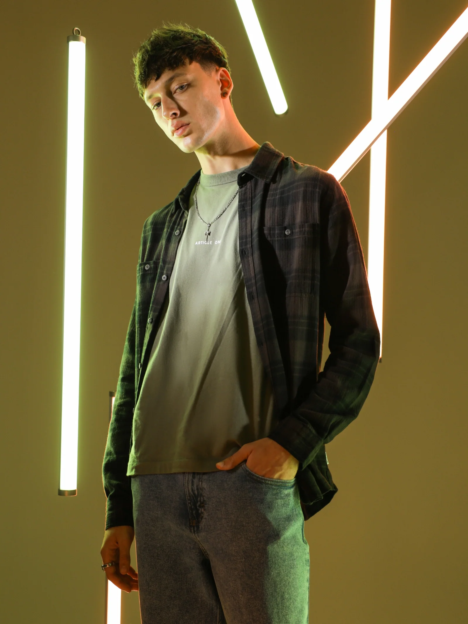 Anderson Plaid Long Sleeve Shirt