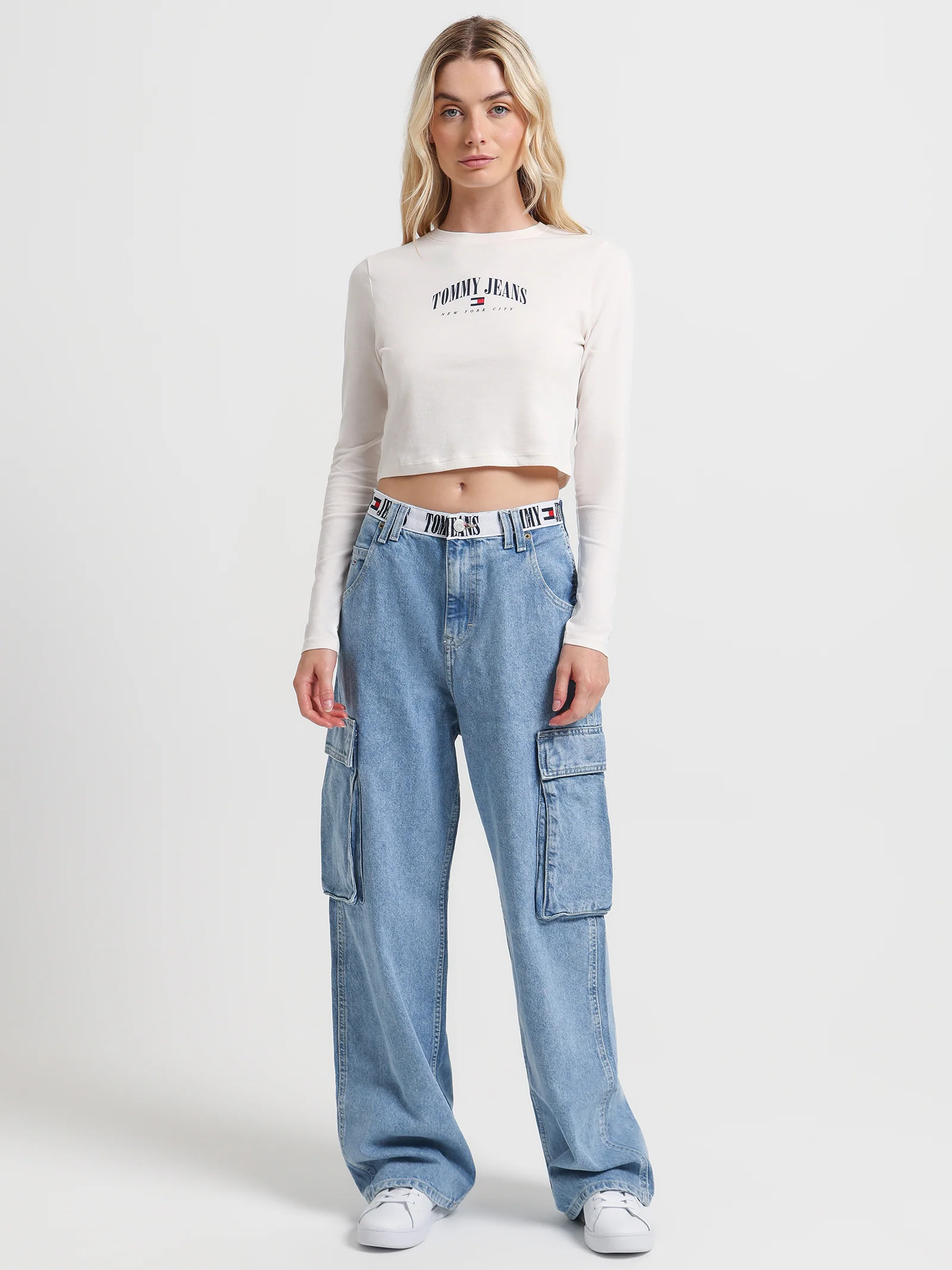 Archive Low Rise Baggy Cargo Jeans - Image 2
