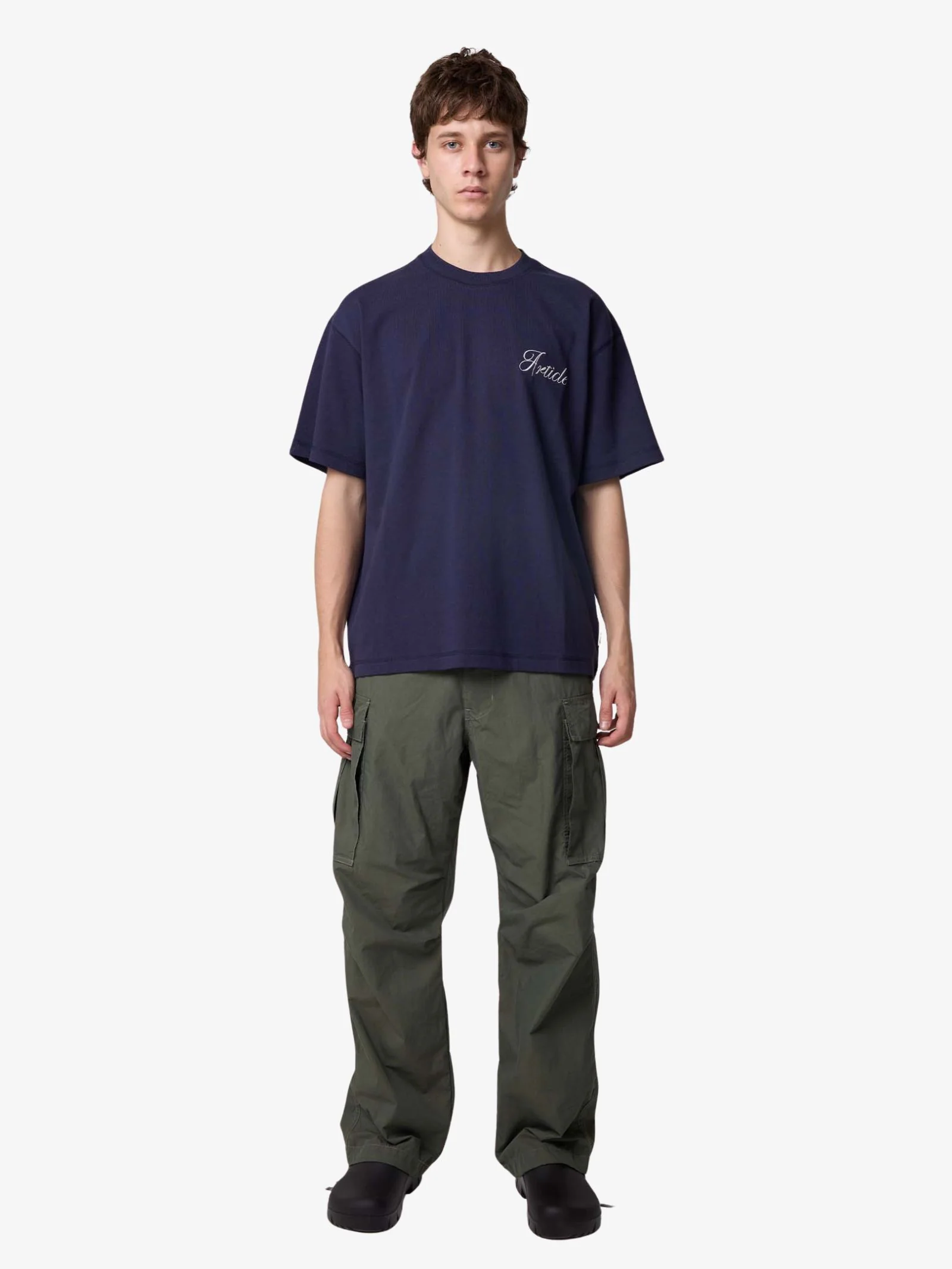 Double Script Tee