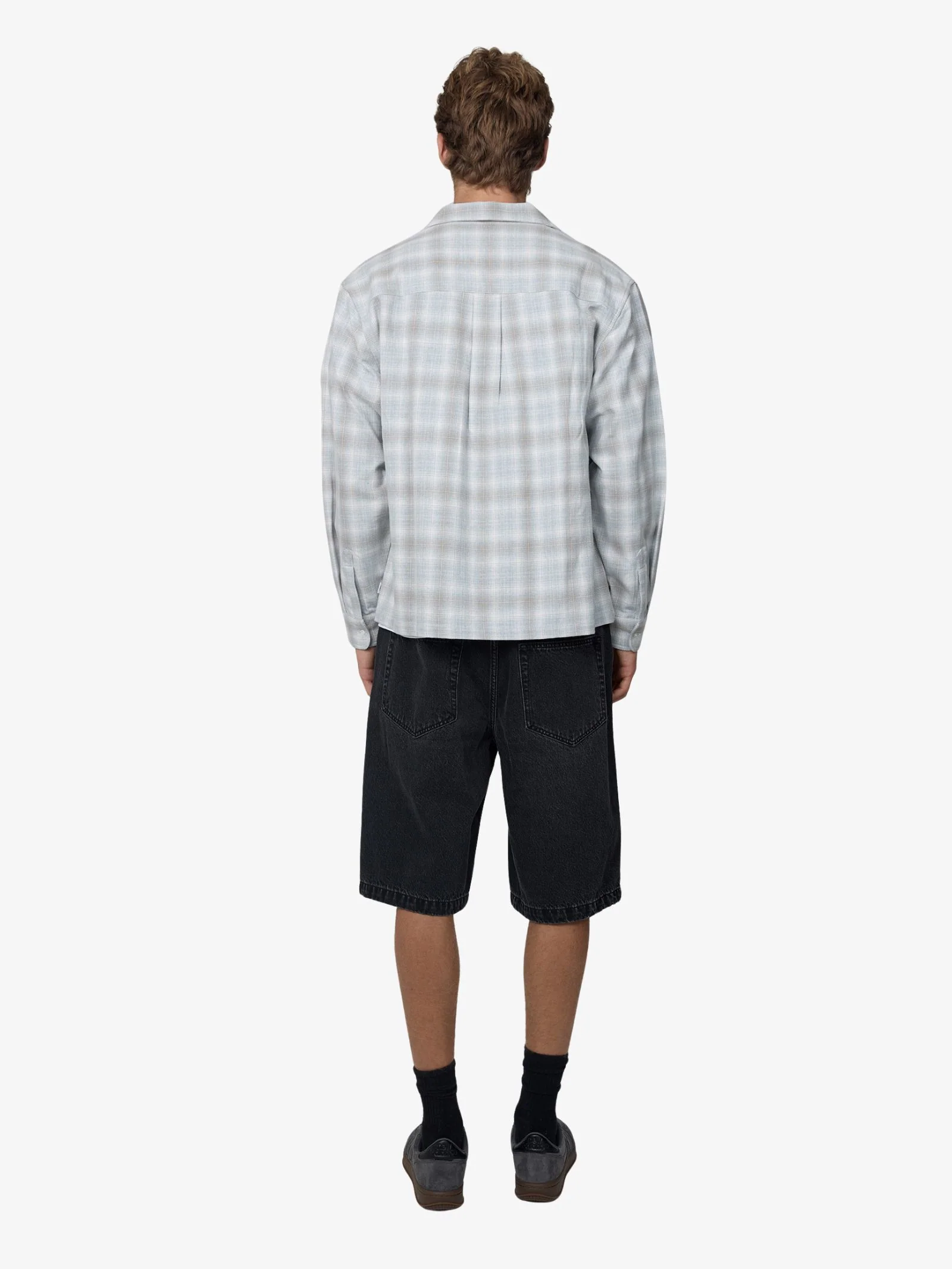 Mavis Midweight Check Overshirt - Image 2