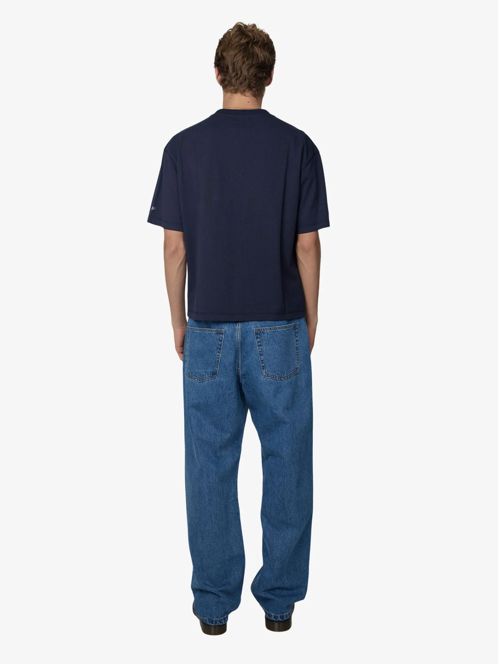 Small Serif Cropped Tee - Image 2