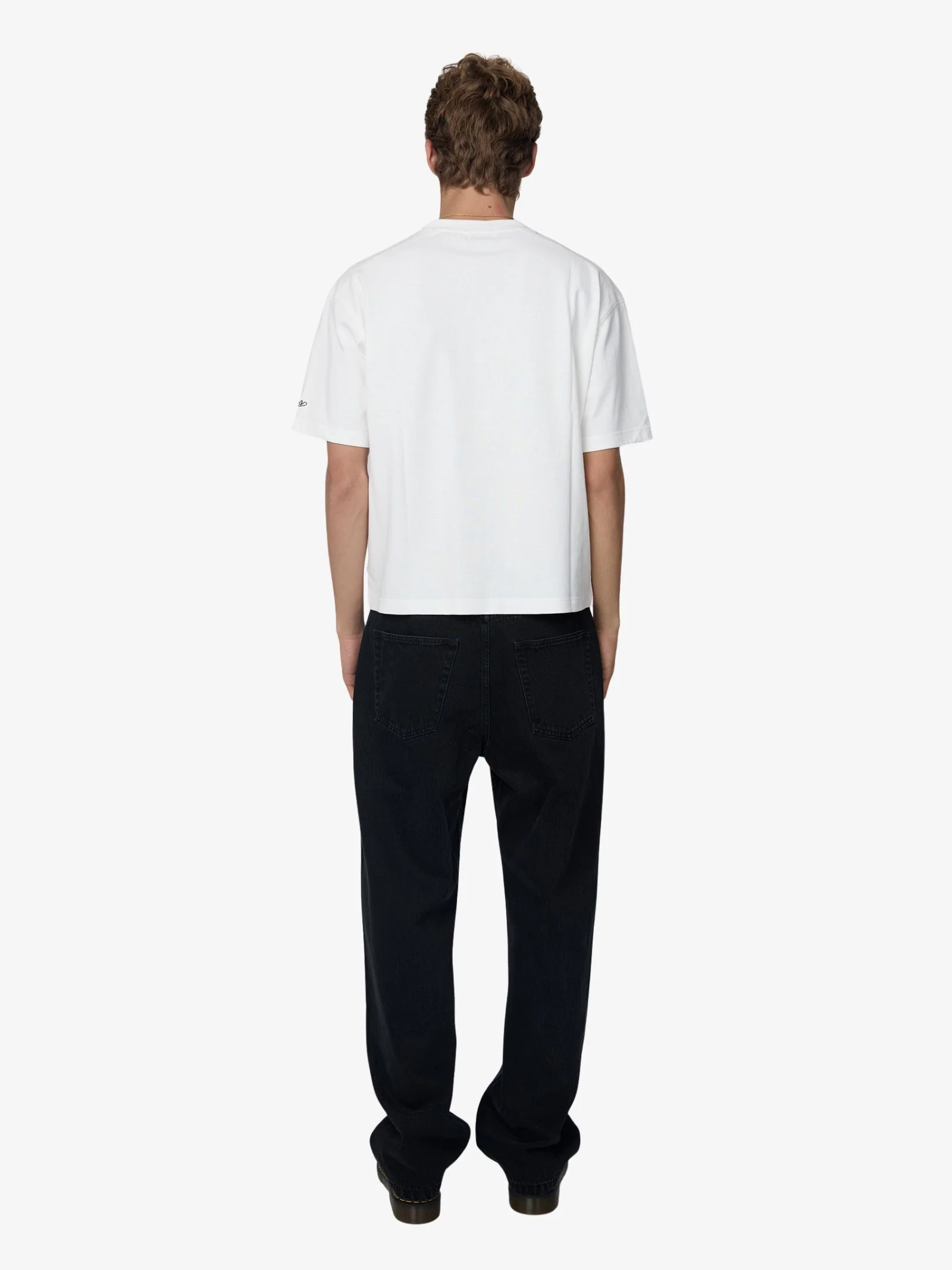 Small Serif Cropped Tee - Image 2