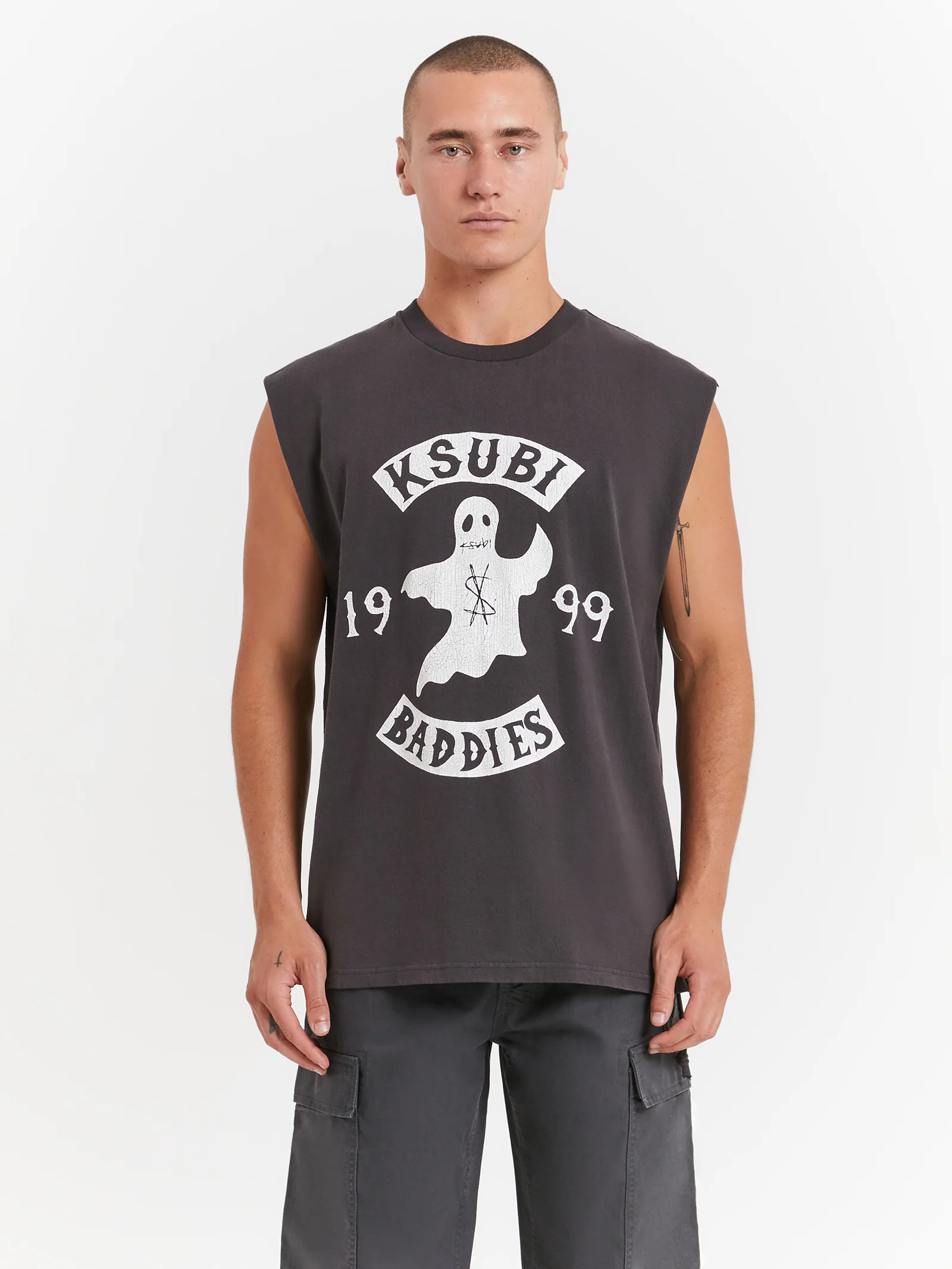 Baddies Bigg Cut Off Tank