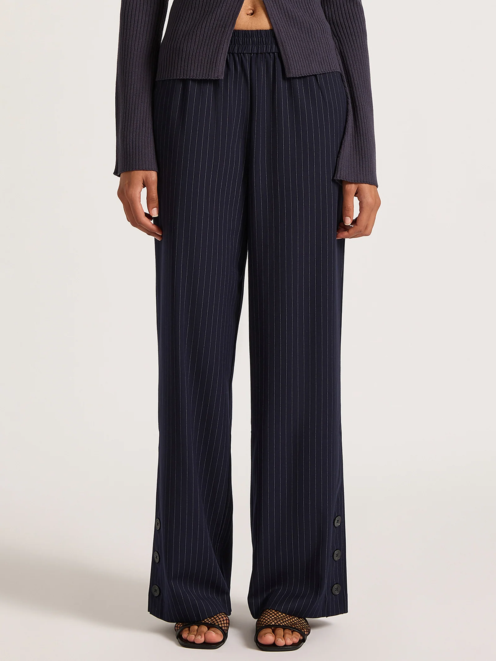 Bailey Pinstripe Pants