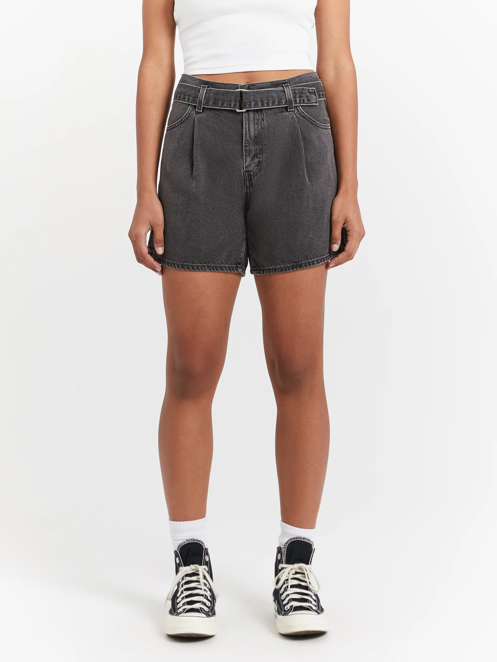 Belted Shorts
