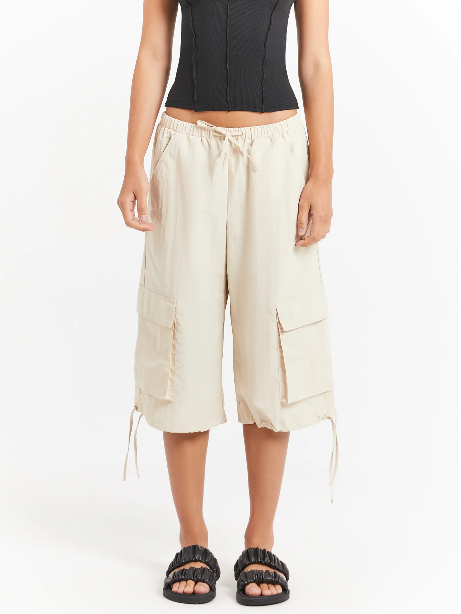 Hudson Parachute Long Shorts