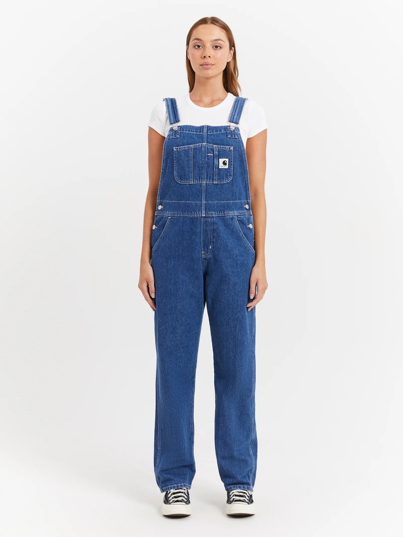 Bib Straight-Leg Overalls