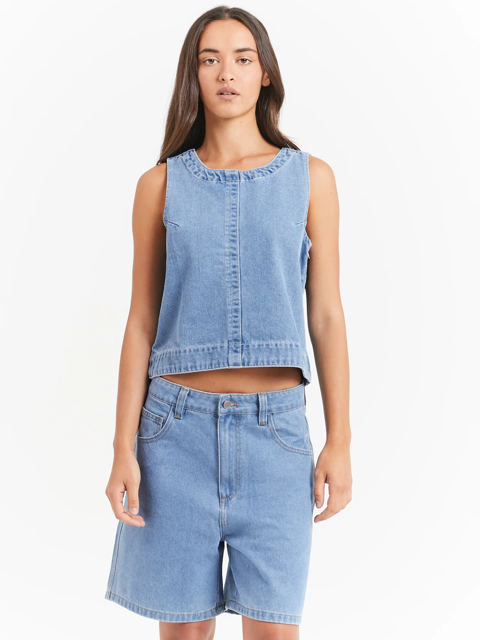 Big Ol Denim Tank Top