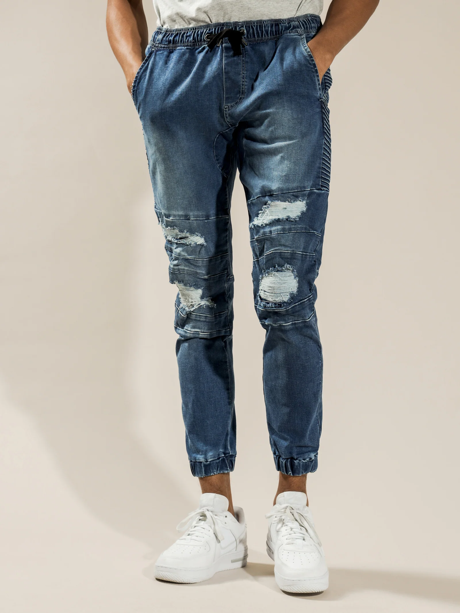 Blake Moto Jogger Jeans
