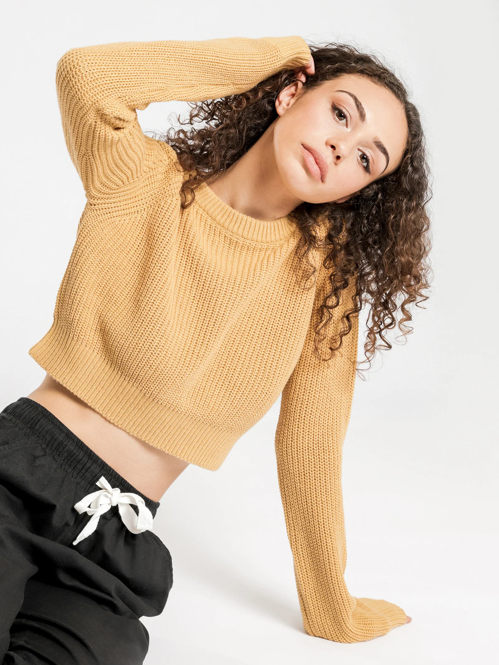 Brooklyn Crop Knit