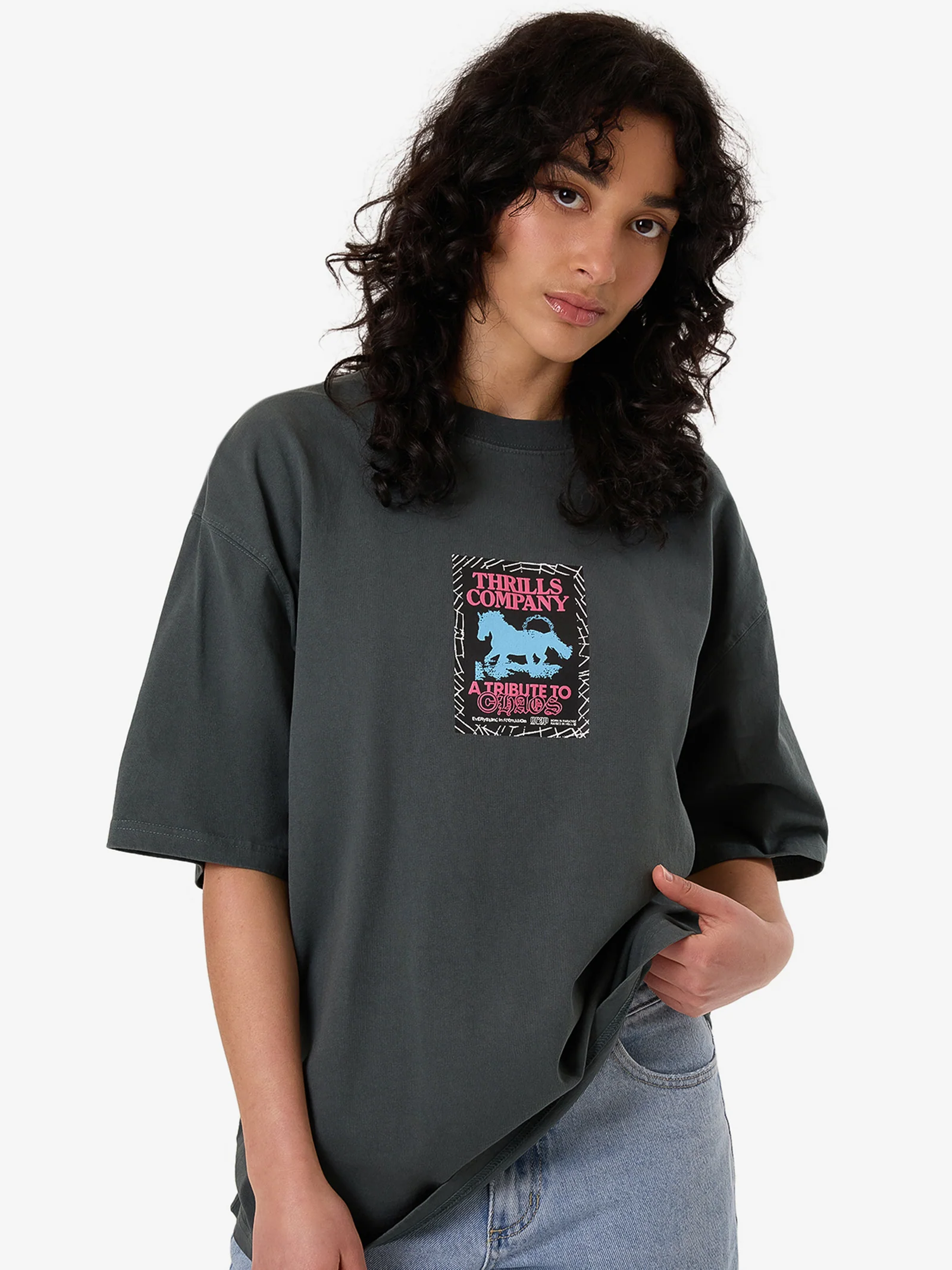 Chain of Formation Oversized Tee