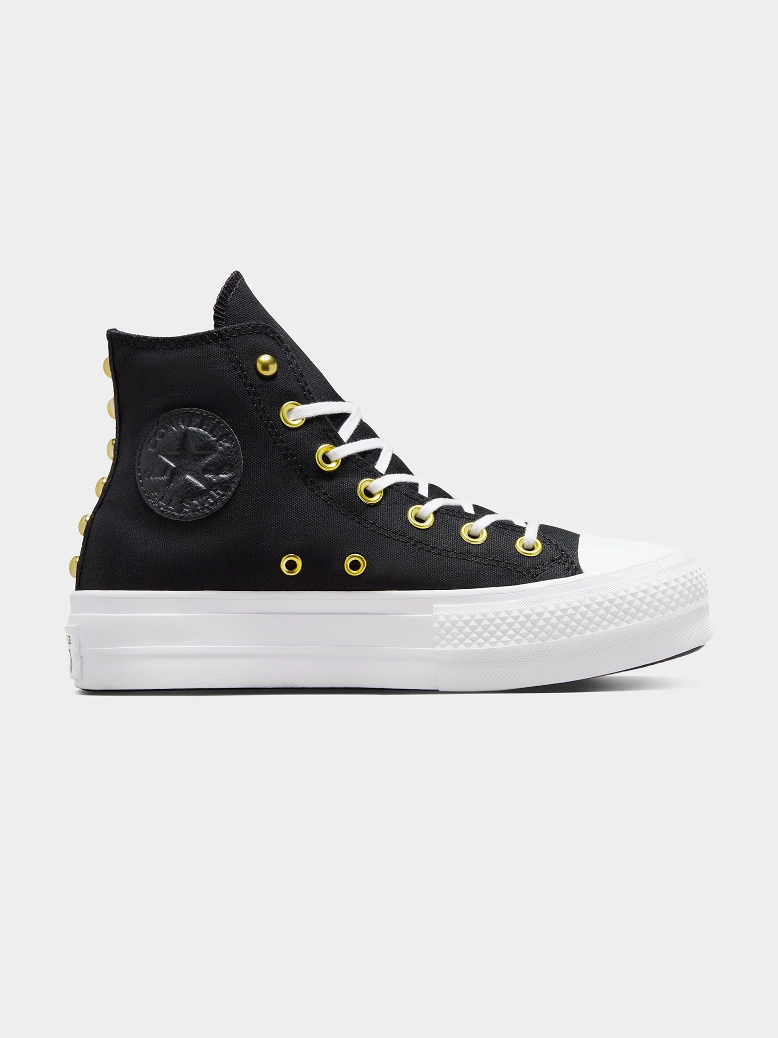 Womens Chuck Taylor All Star Lift Star Studded High Top Sneakers