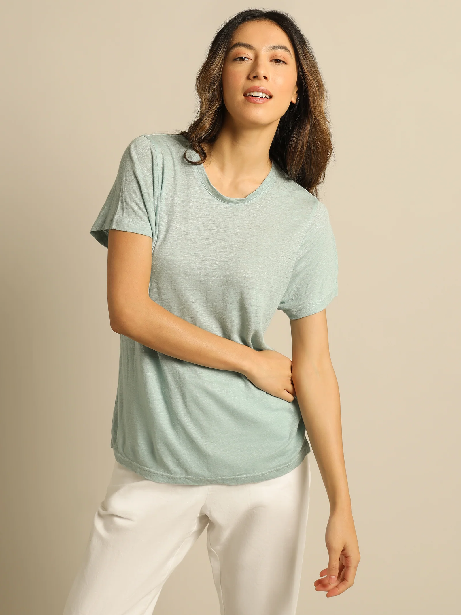 Clara Linen T-Shirt