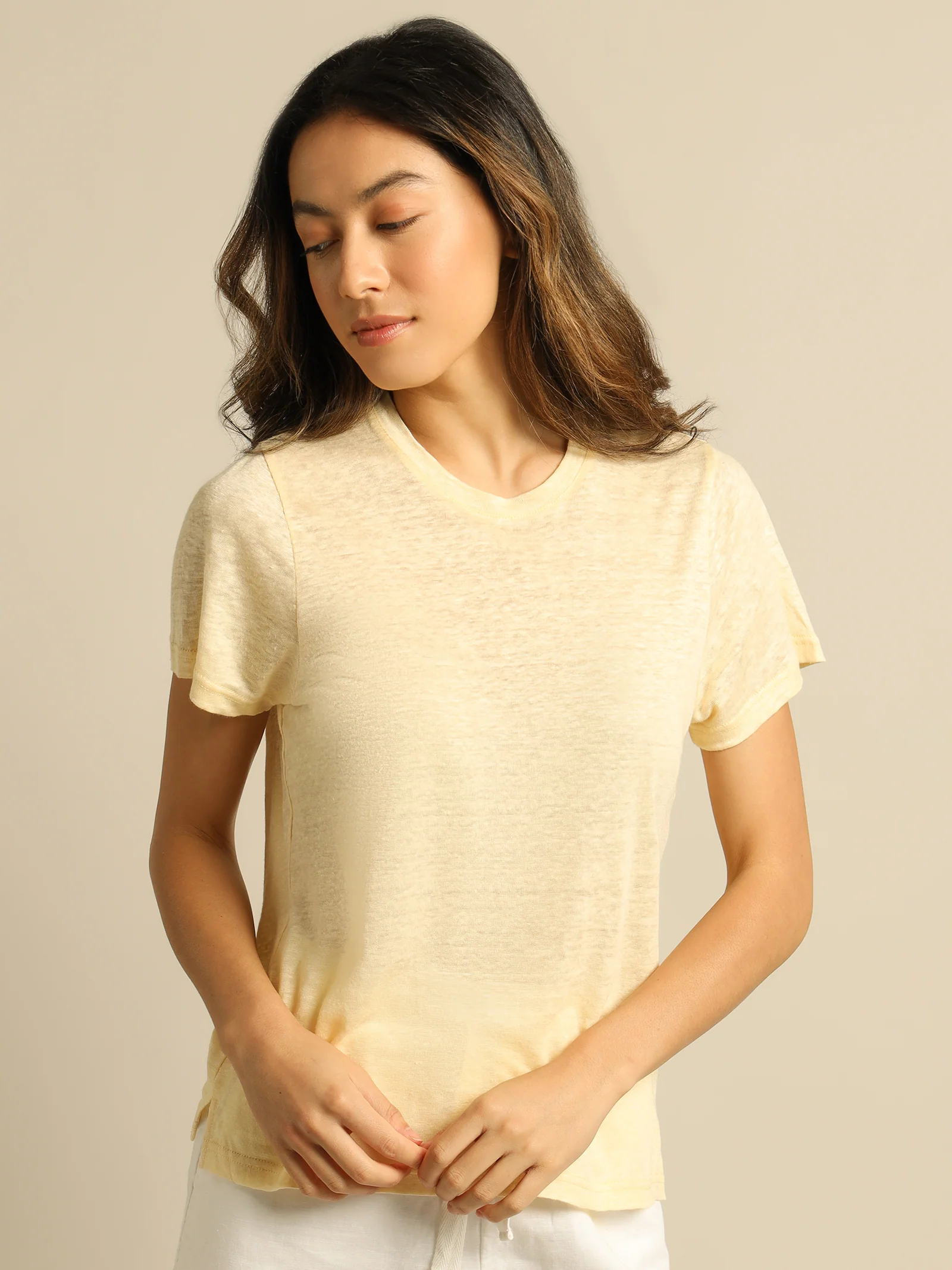 Clara Linen T-Shirt