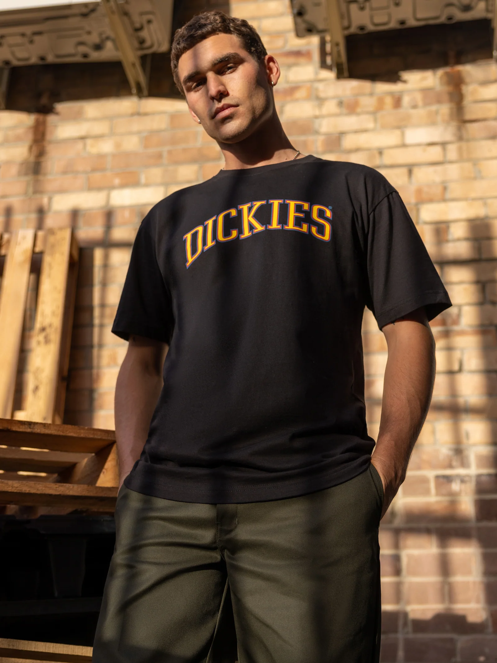 Collegiate Tri-Colour T-Shirt