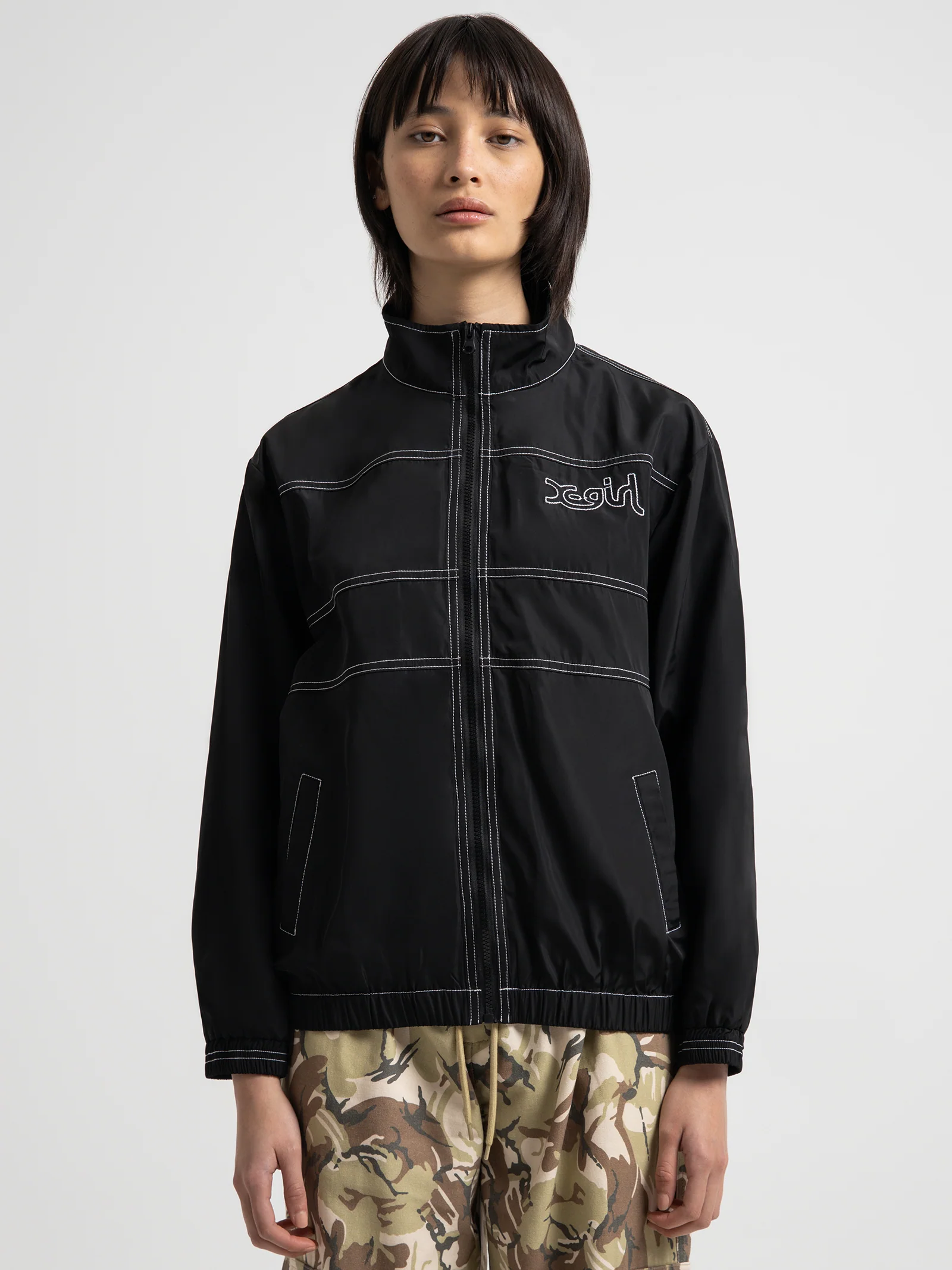 Contrast Stitch Jacket