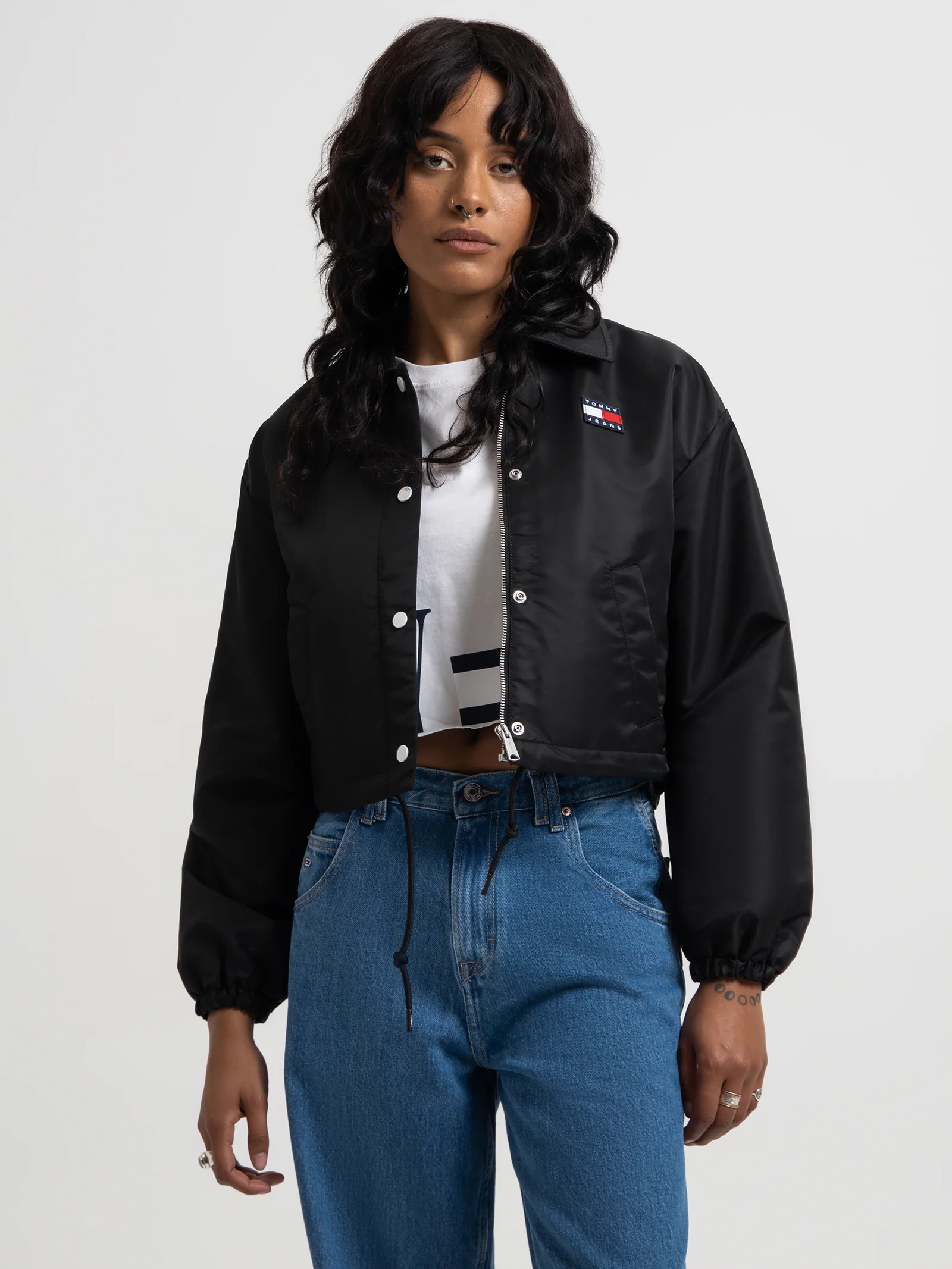 Cropped Coach Jacket