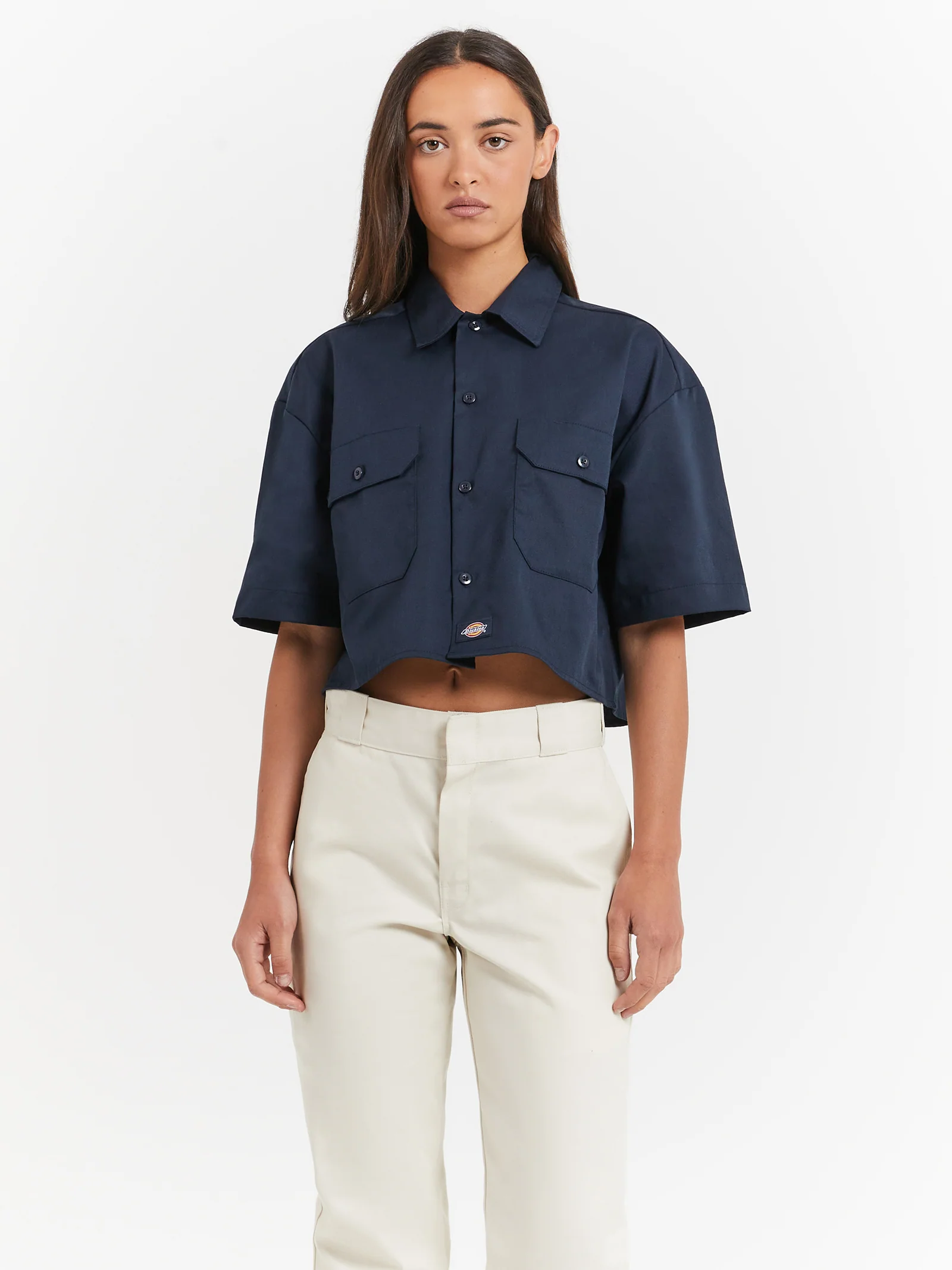 Cropped Work Shirt