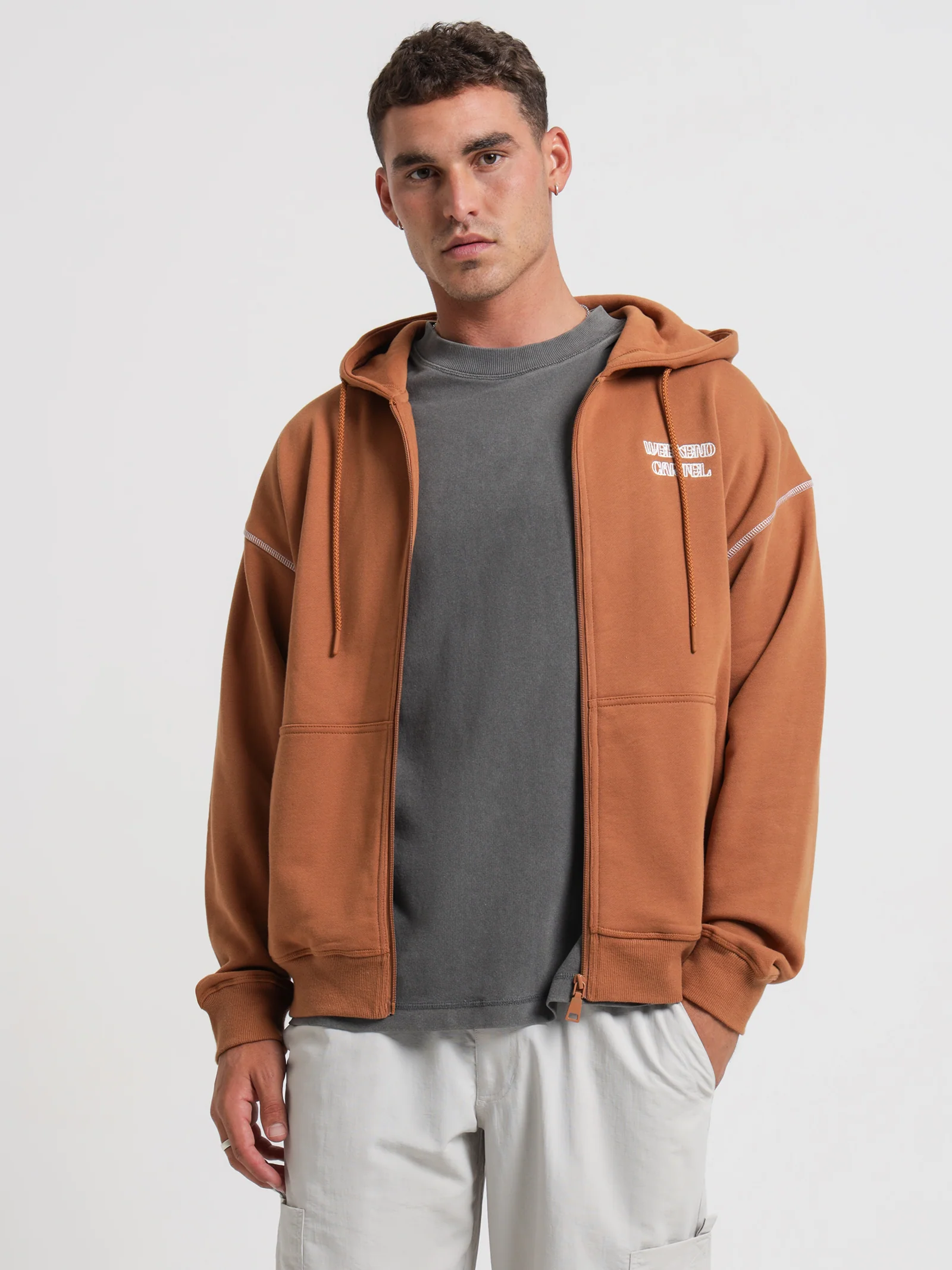 Culprit Zip Hooded Sweater