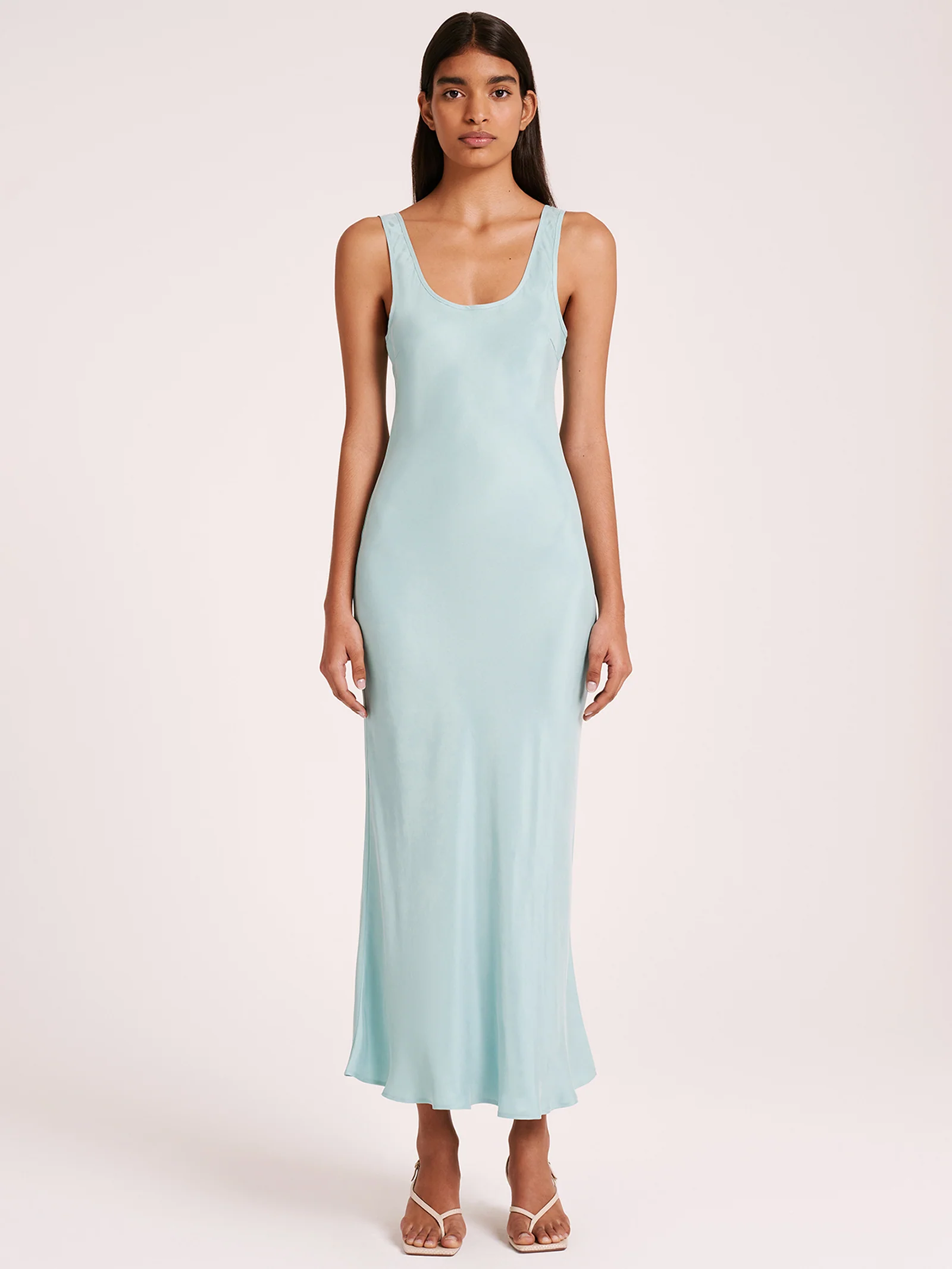 Cupro Slip Dress
