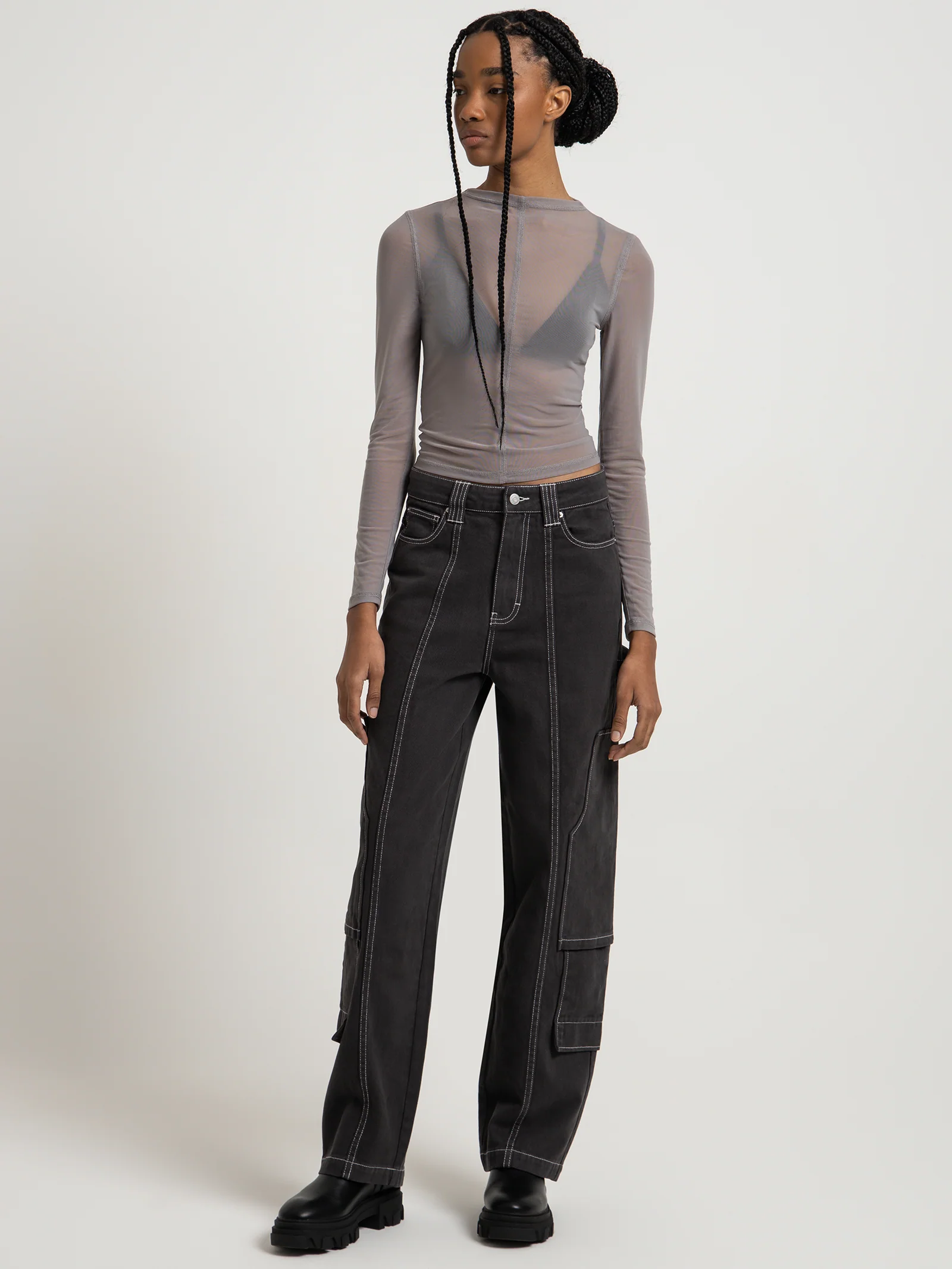 Cyrus Mesh Top - Image 2