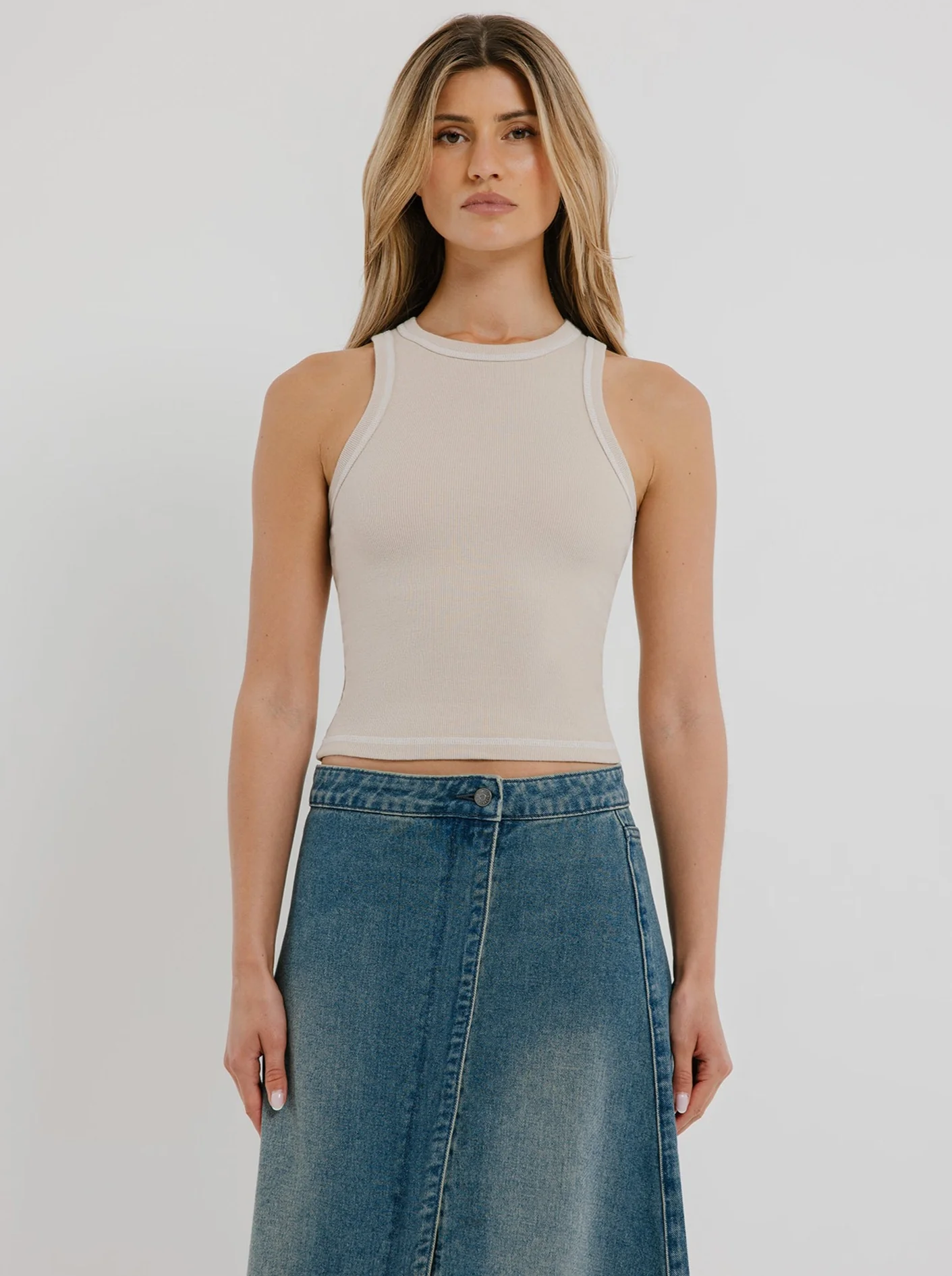Dahlia Stitch Tank Top