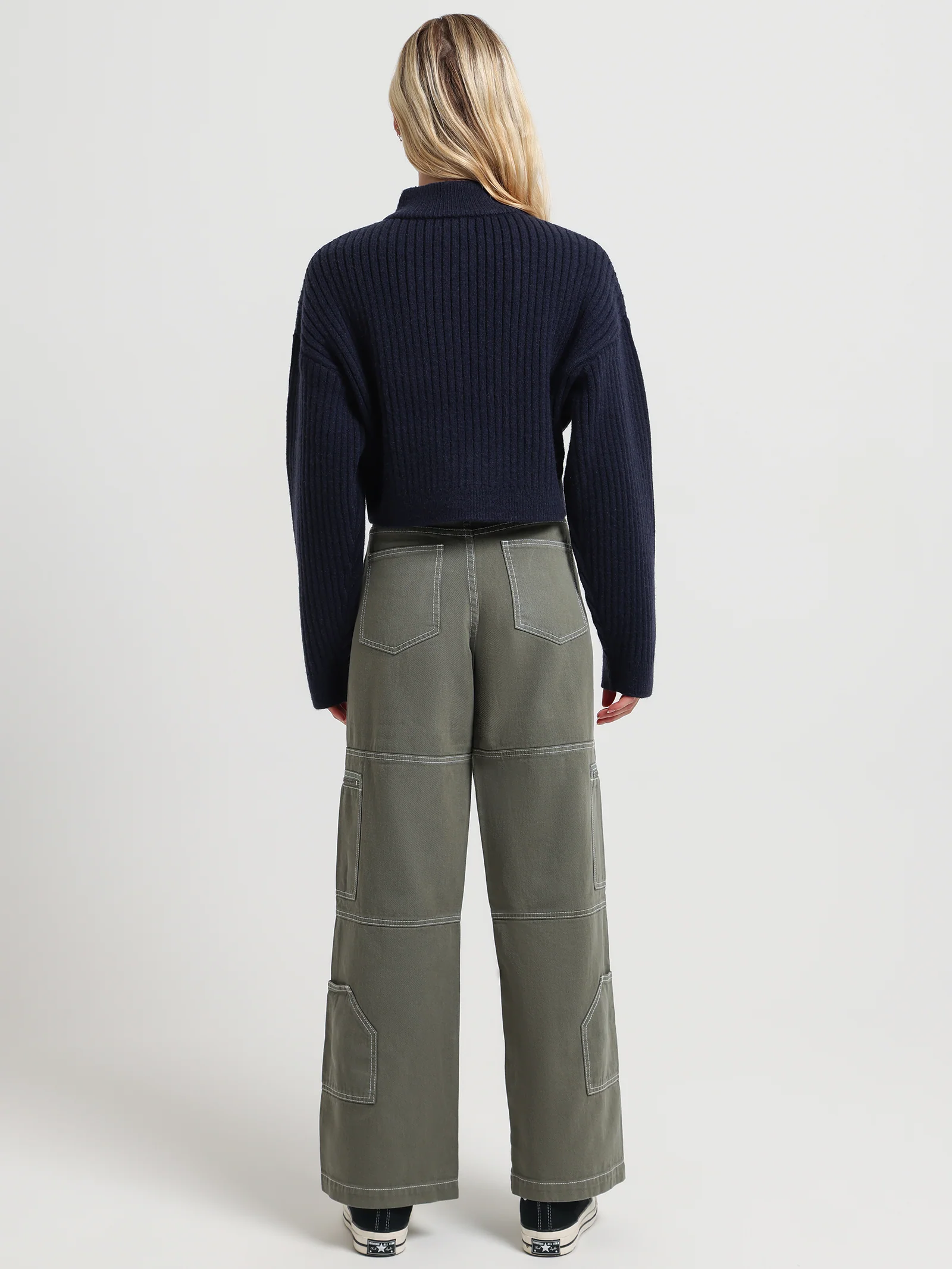 Delphine Low Rise Cargo Pants - Image 6