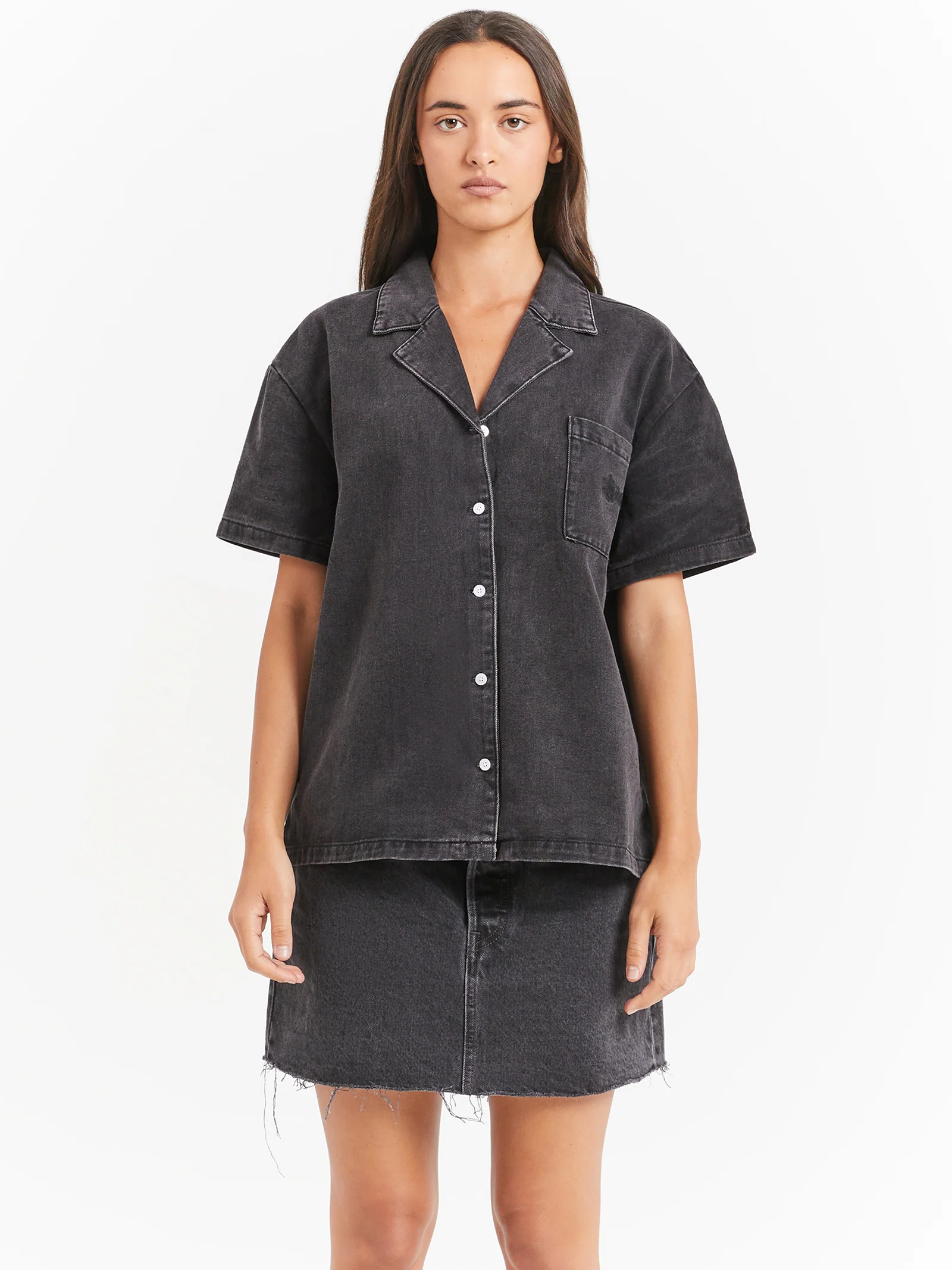 Denim Oversized Shirt