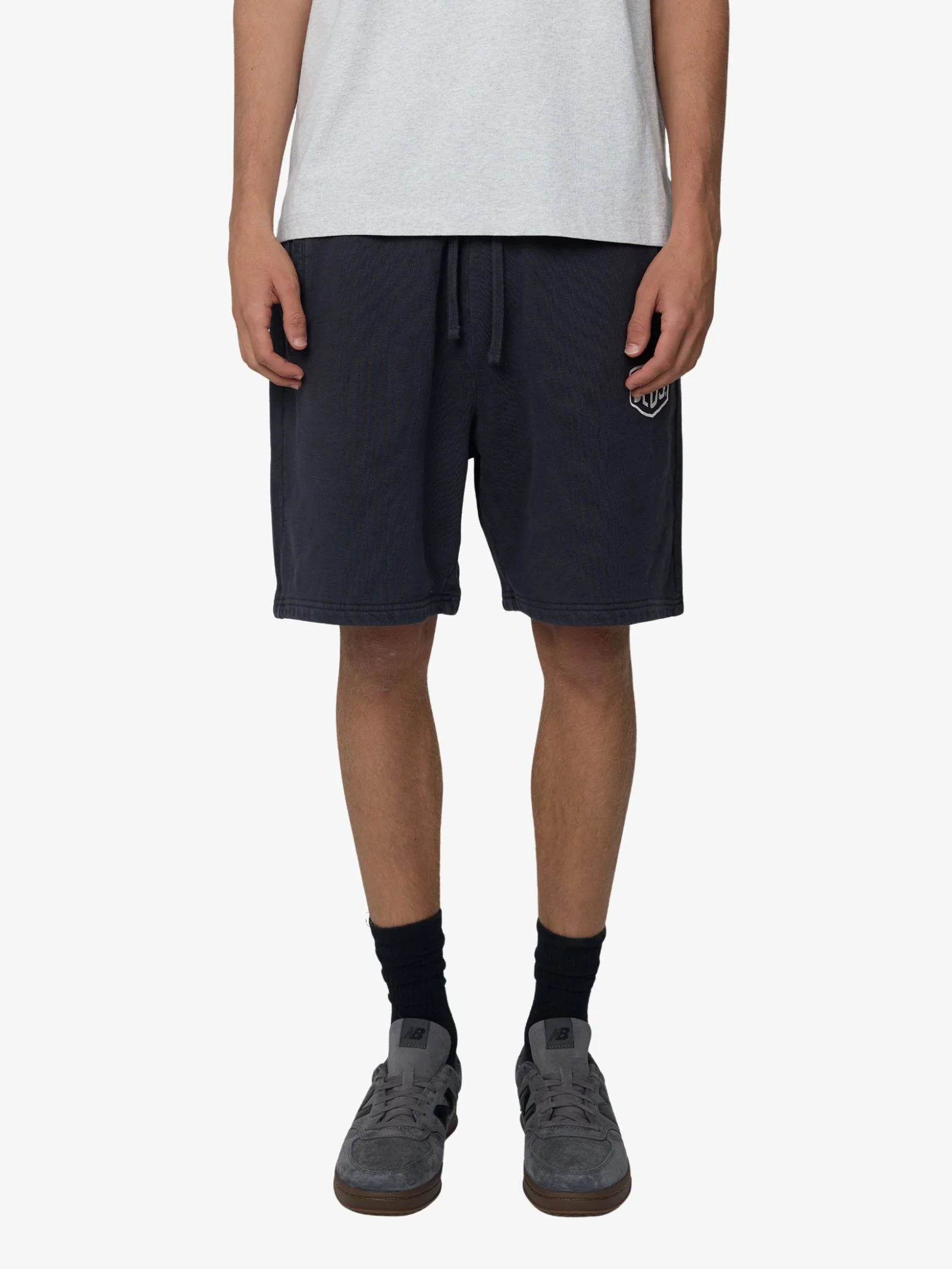 Shield Garment Dyed Track Shorts