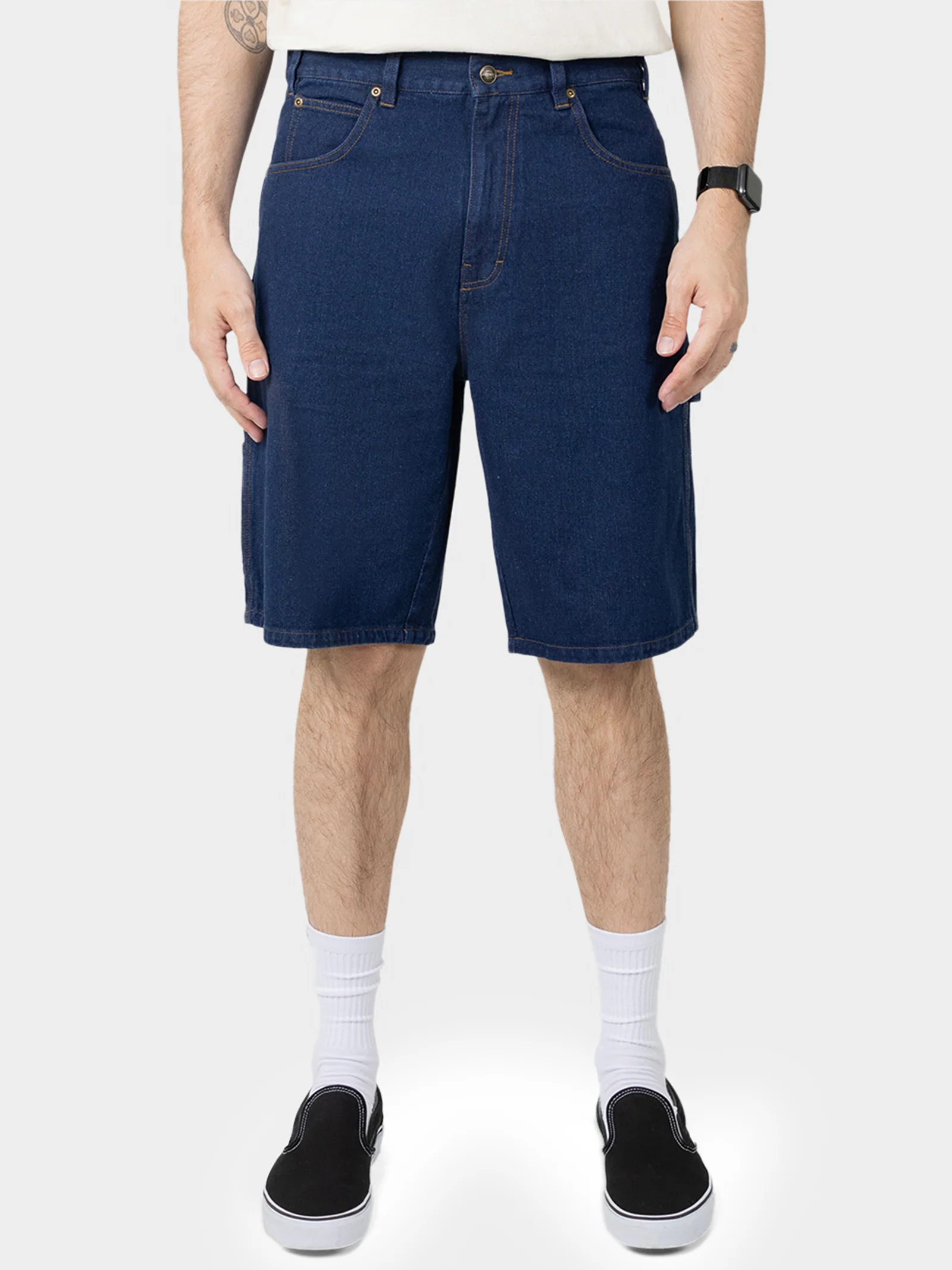 Light Denim Carpenter Short