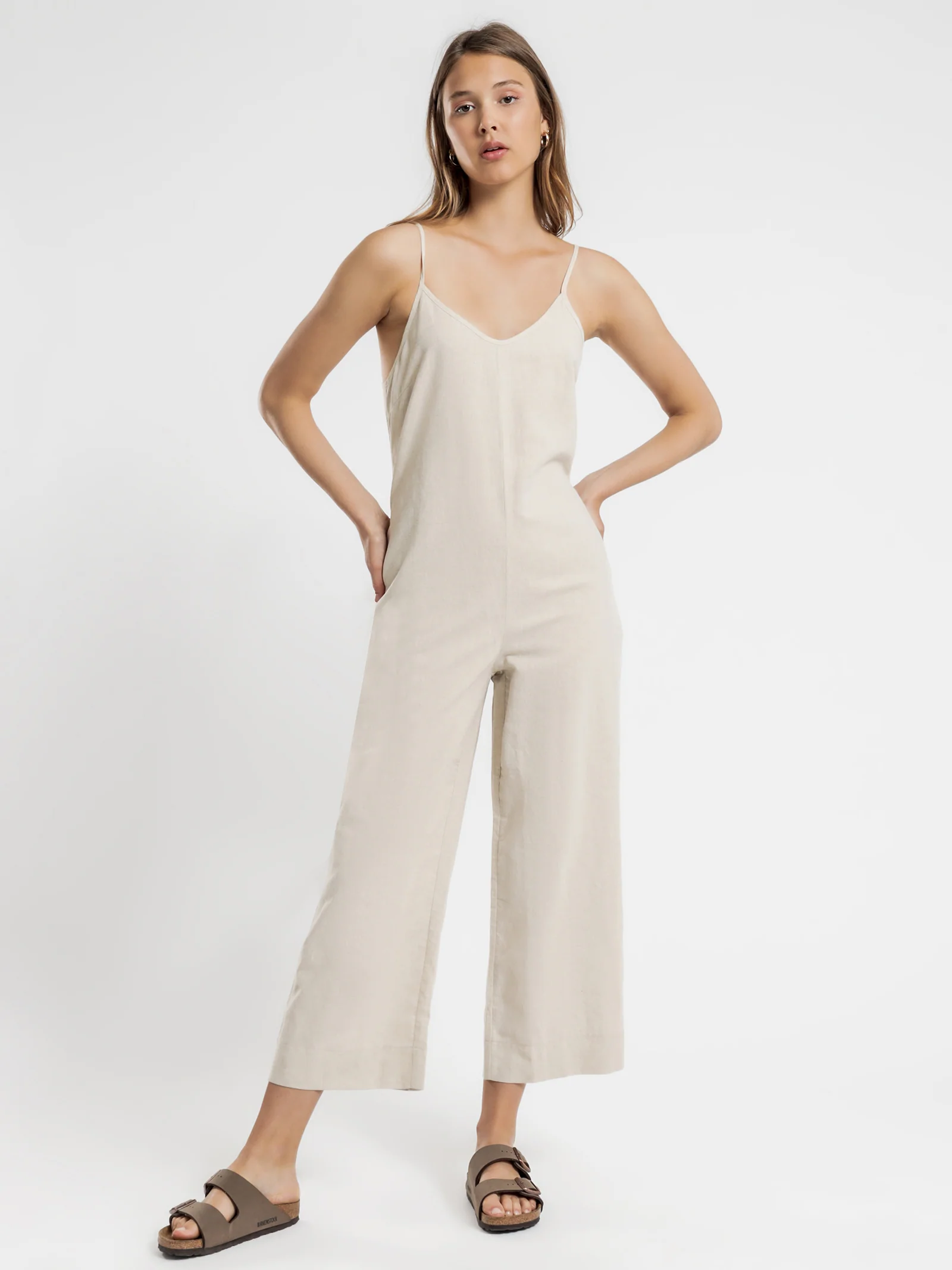 Drew Linen Jumpsuit