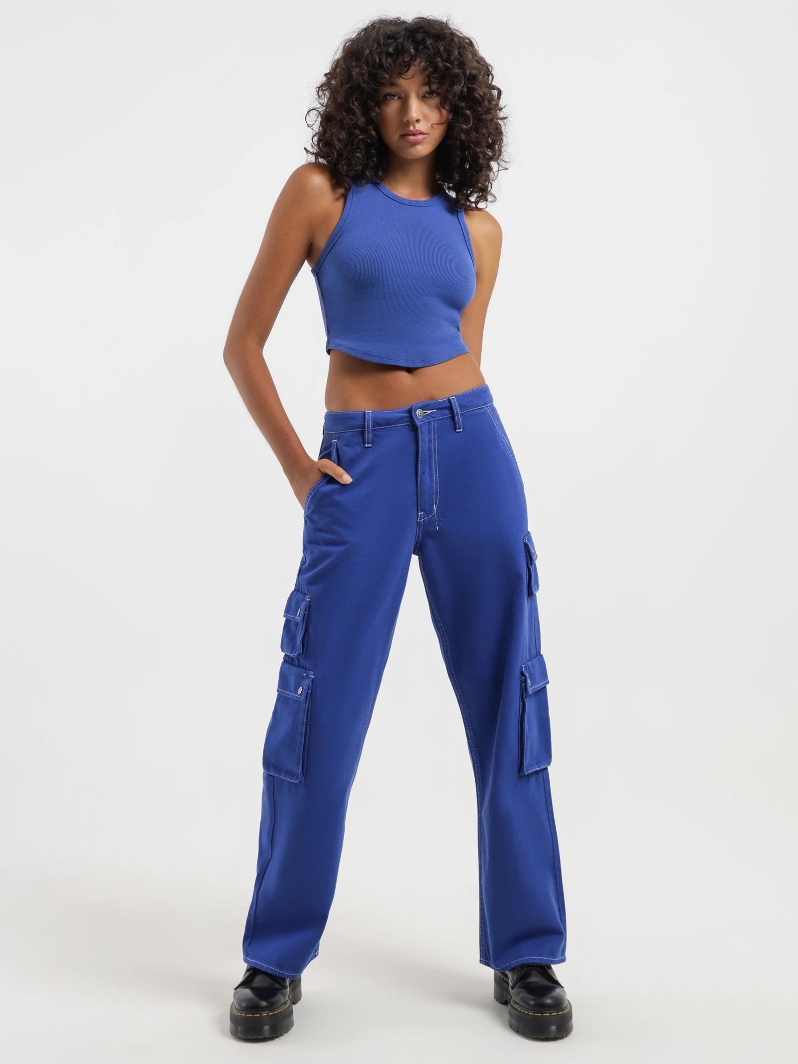 Drill Cargo Pants - Image 2