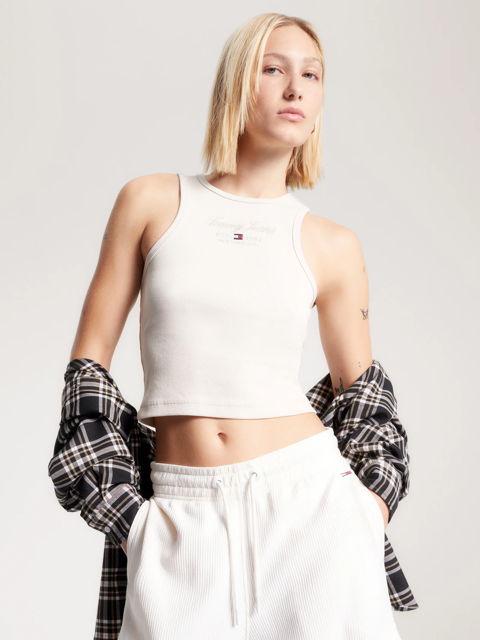 Essential Logo Slim-Fit Tank Top