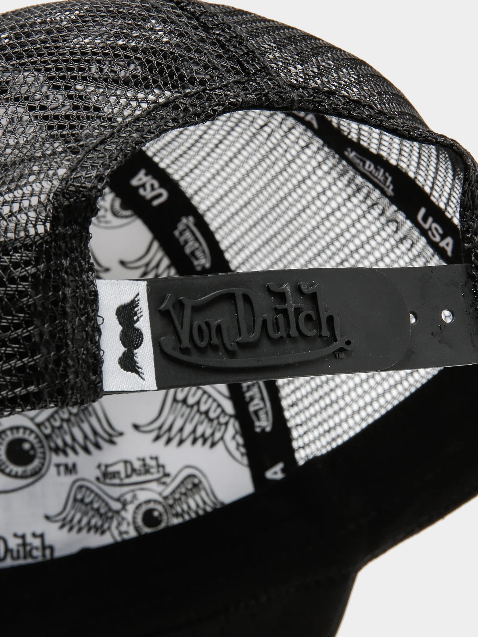 Flying Eyeball Wordmark Trucker Cap - Image 3