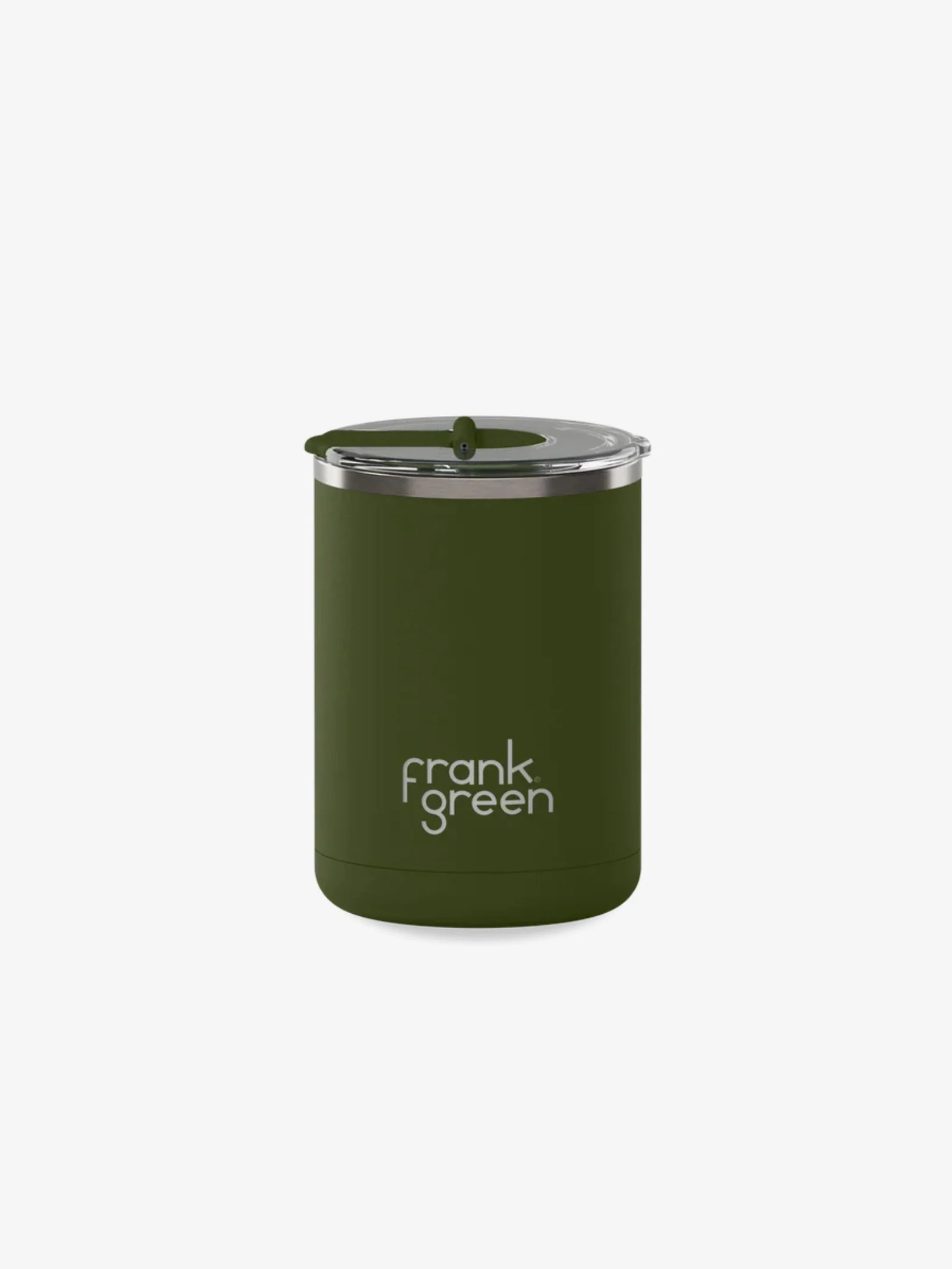 Ceramic Coffee Cup With Hinged Lid