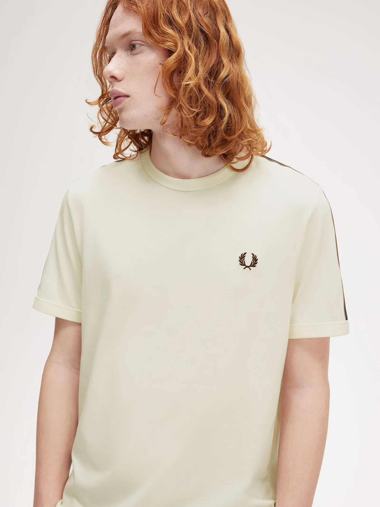 Contrast Tape Ringer T-Shirt