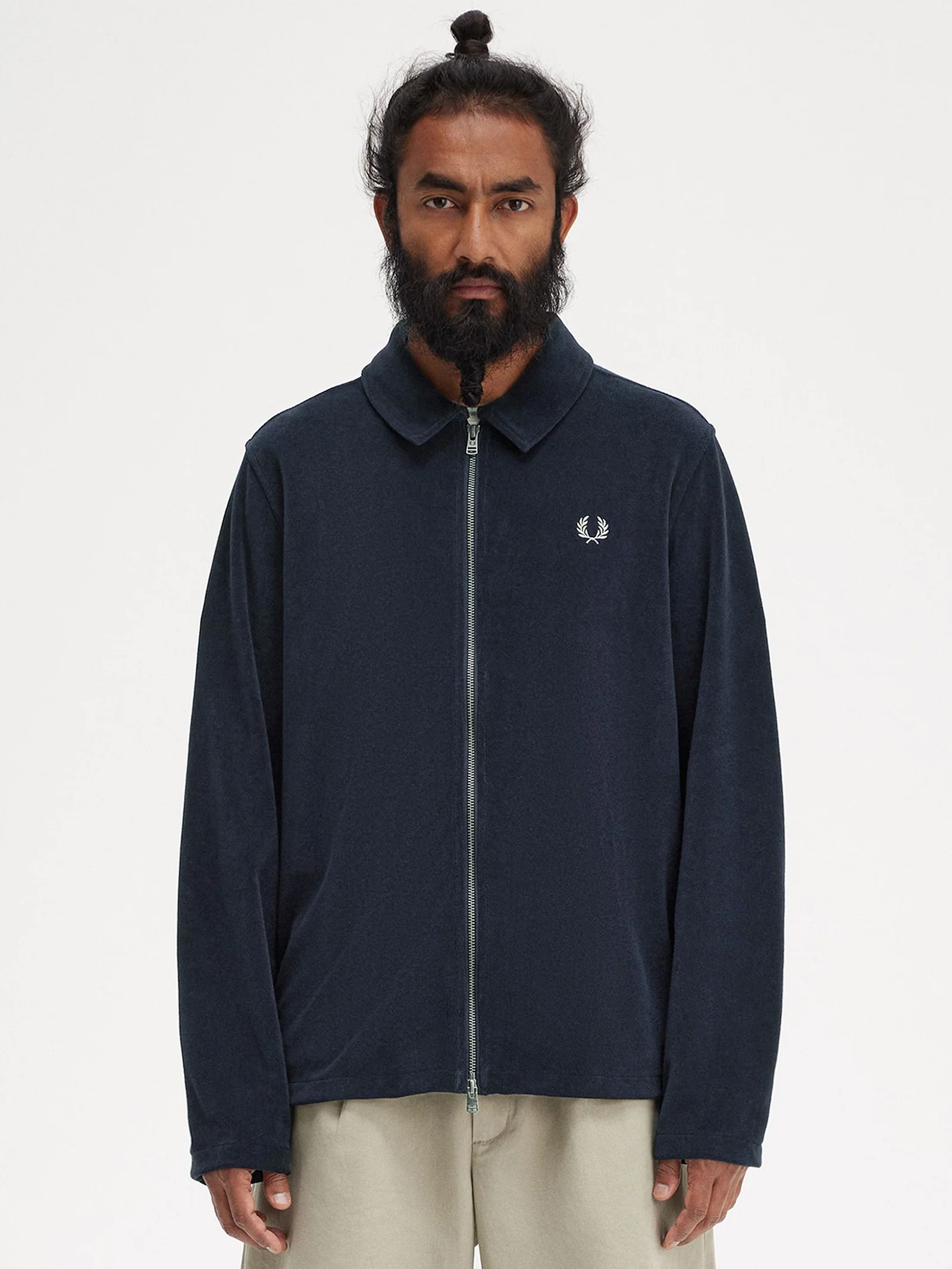 Towelling Overshirt