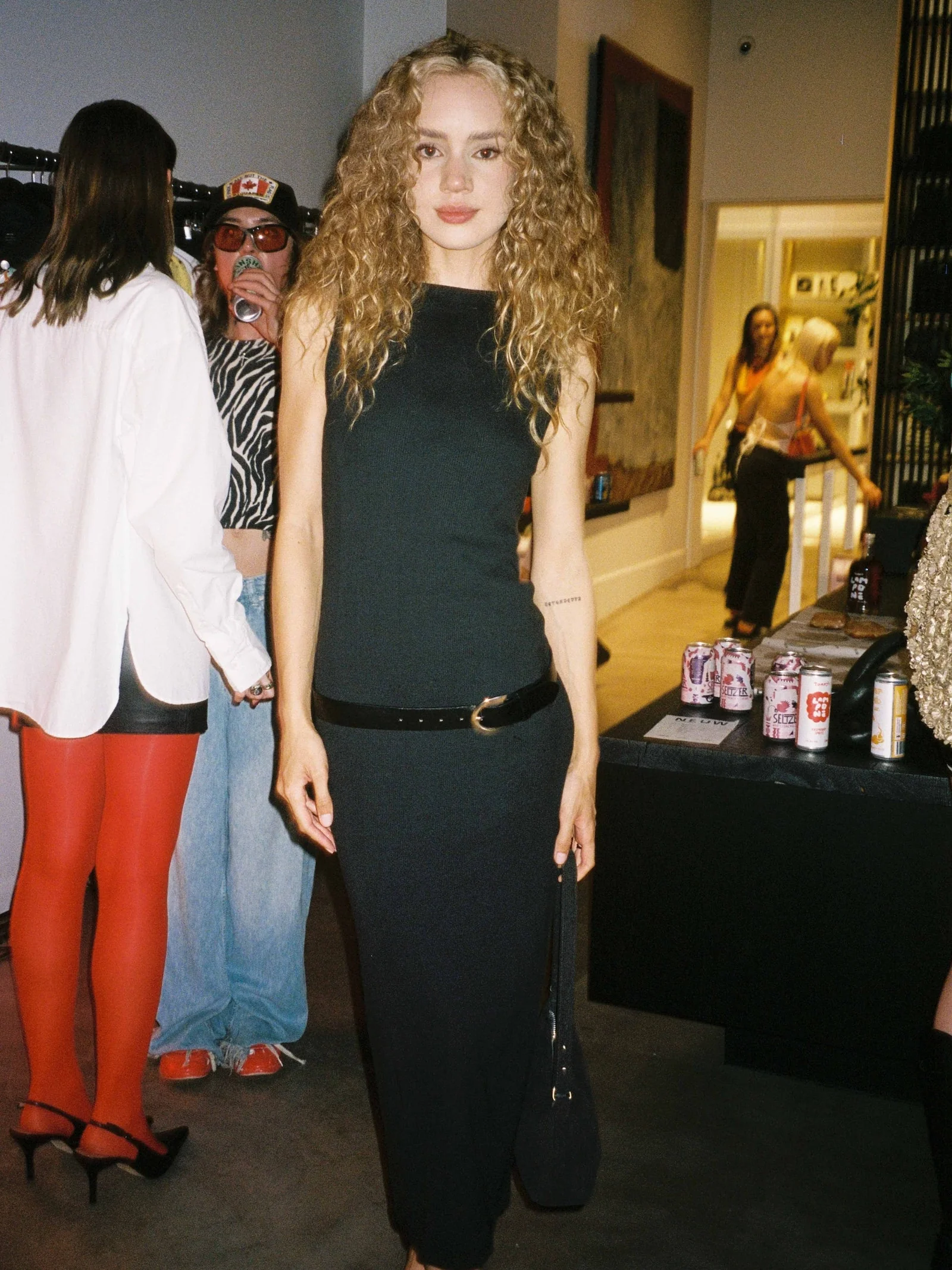 Frenchie 90s Maxi Dress