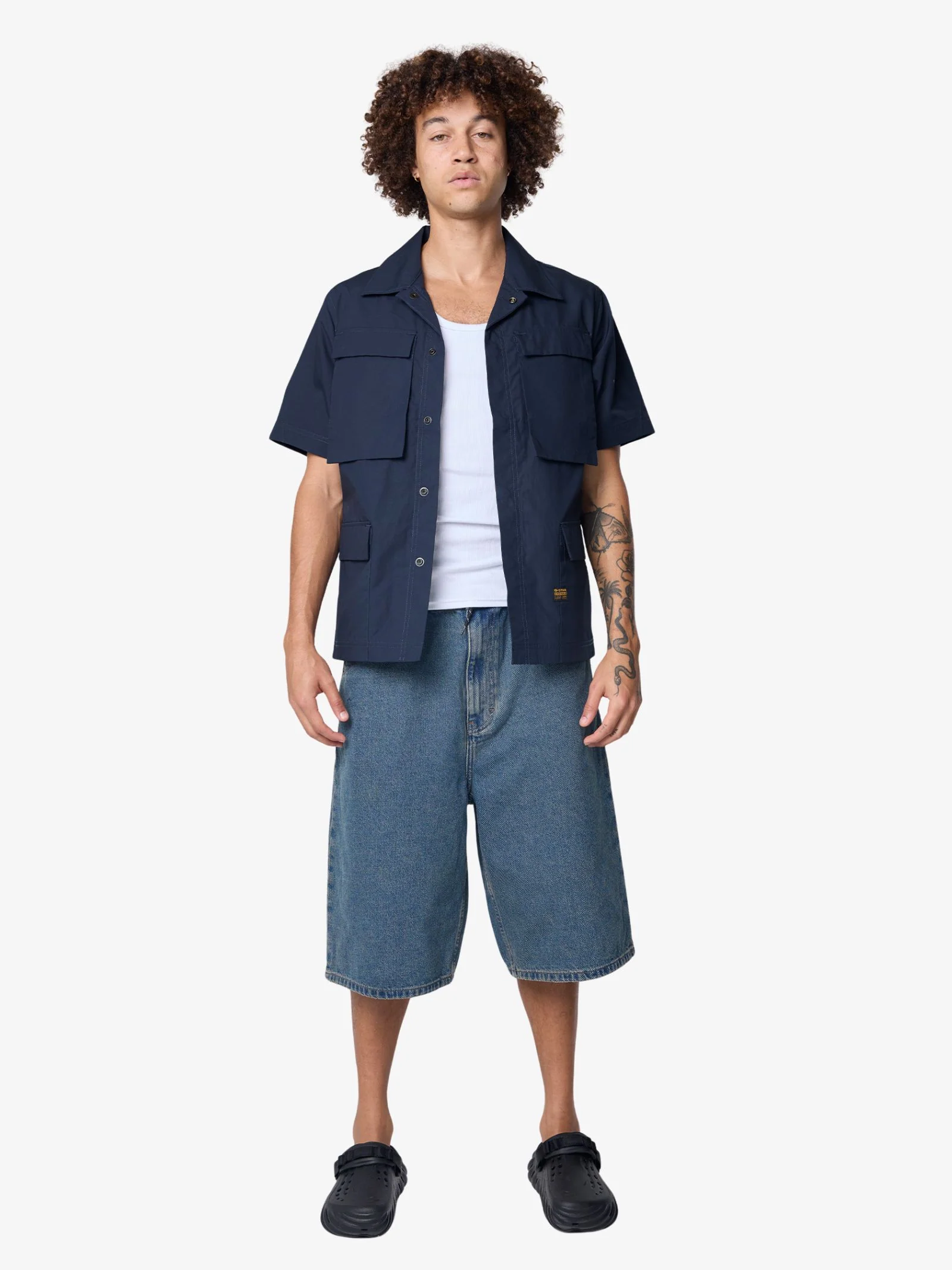 R-3N Slim Overshirt