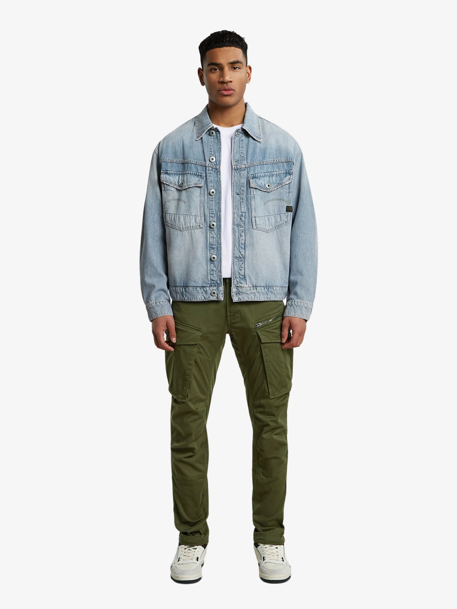 Rovic Zip 3D Regular Tapered Pants